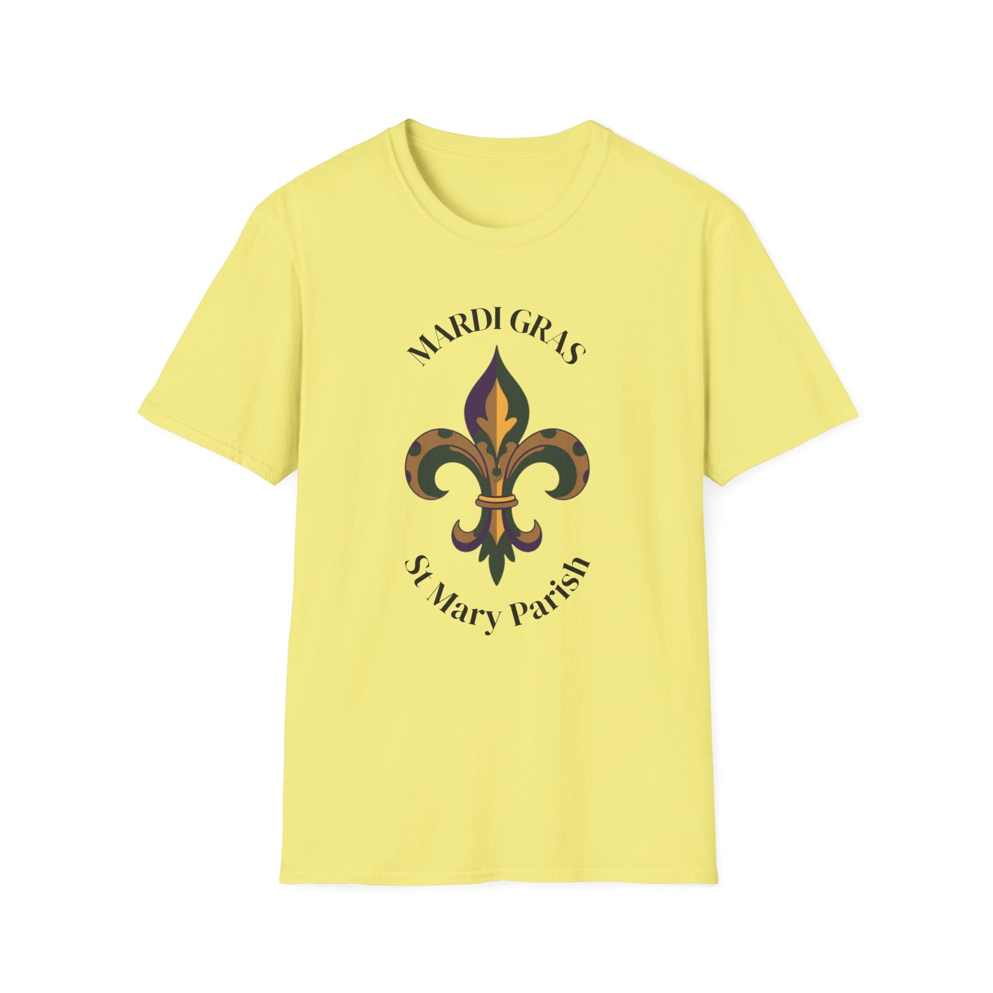 Relaxed Tee Men and Women- Mardi Gras St Mary Parish