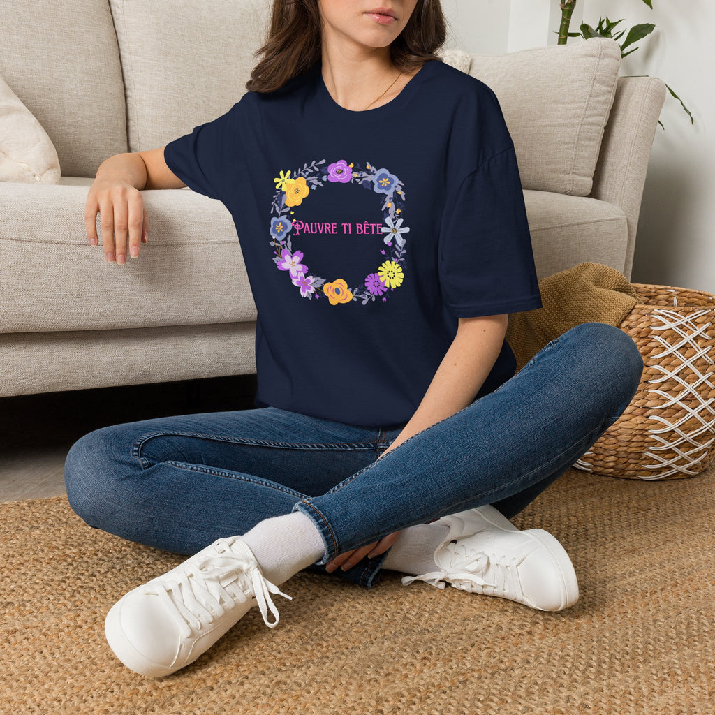 Ladies More Relaxed Soft T Shirt - Pauvre ti bête