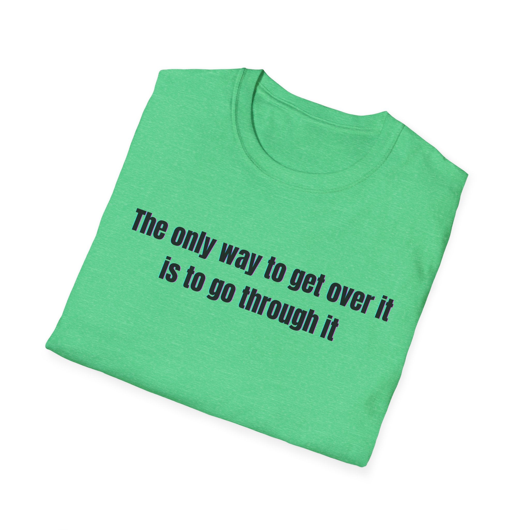 Soft Relaxed Cotton Tee - Men and Women - Going through it