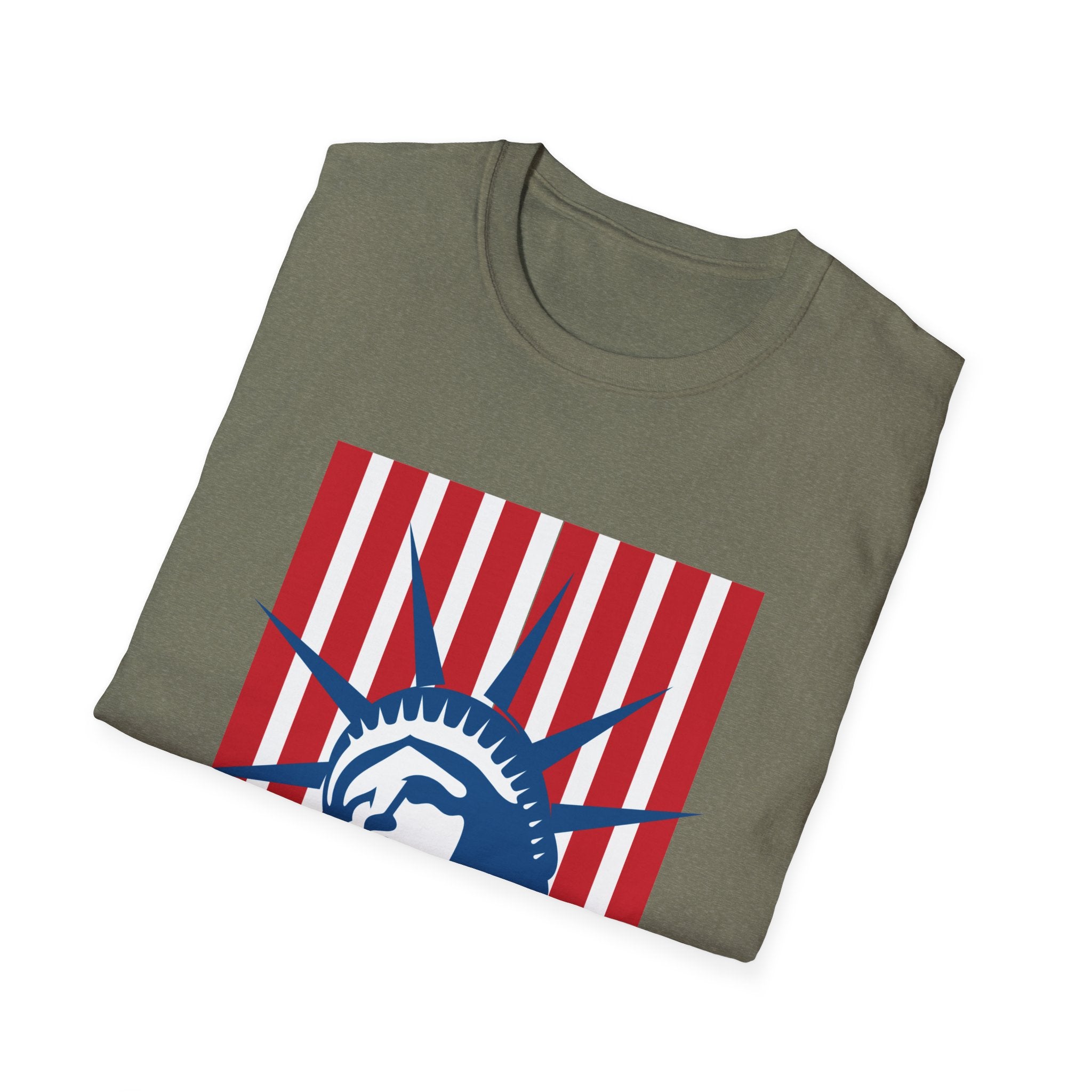 Relaxed Tee for Men & Women- Statue of Liberty