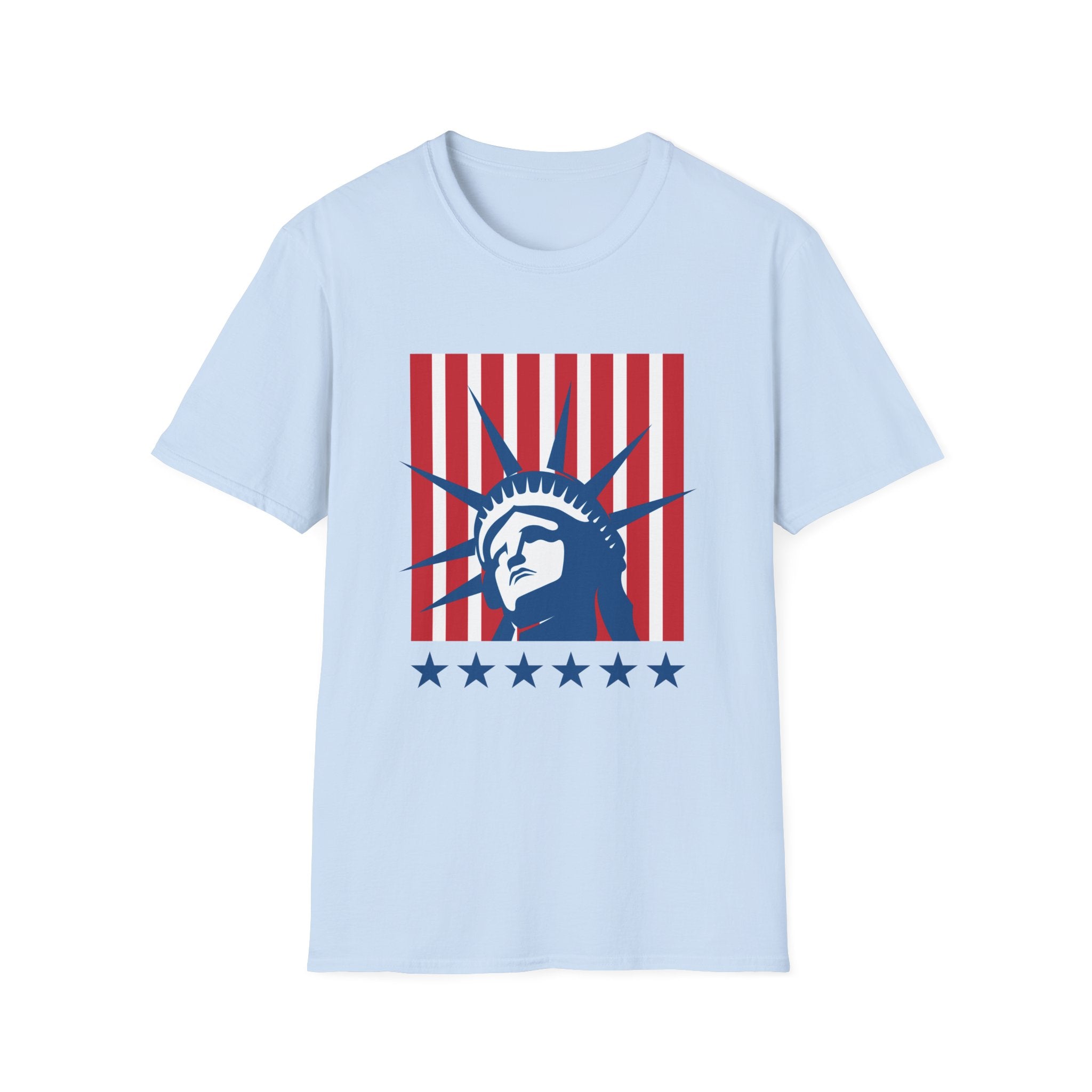 Relaxed Tee for Men & Women- Statue of Liberty