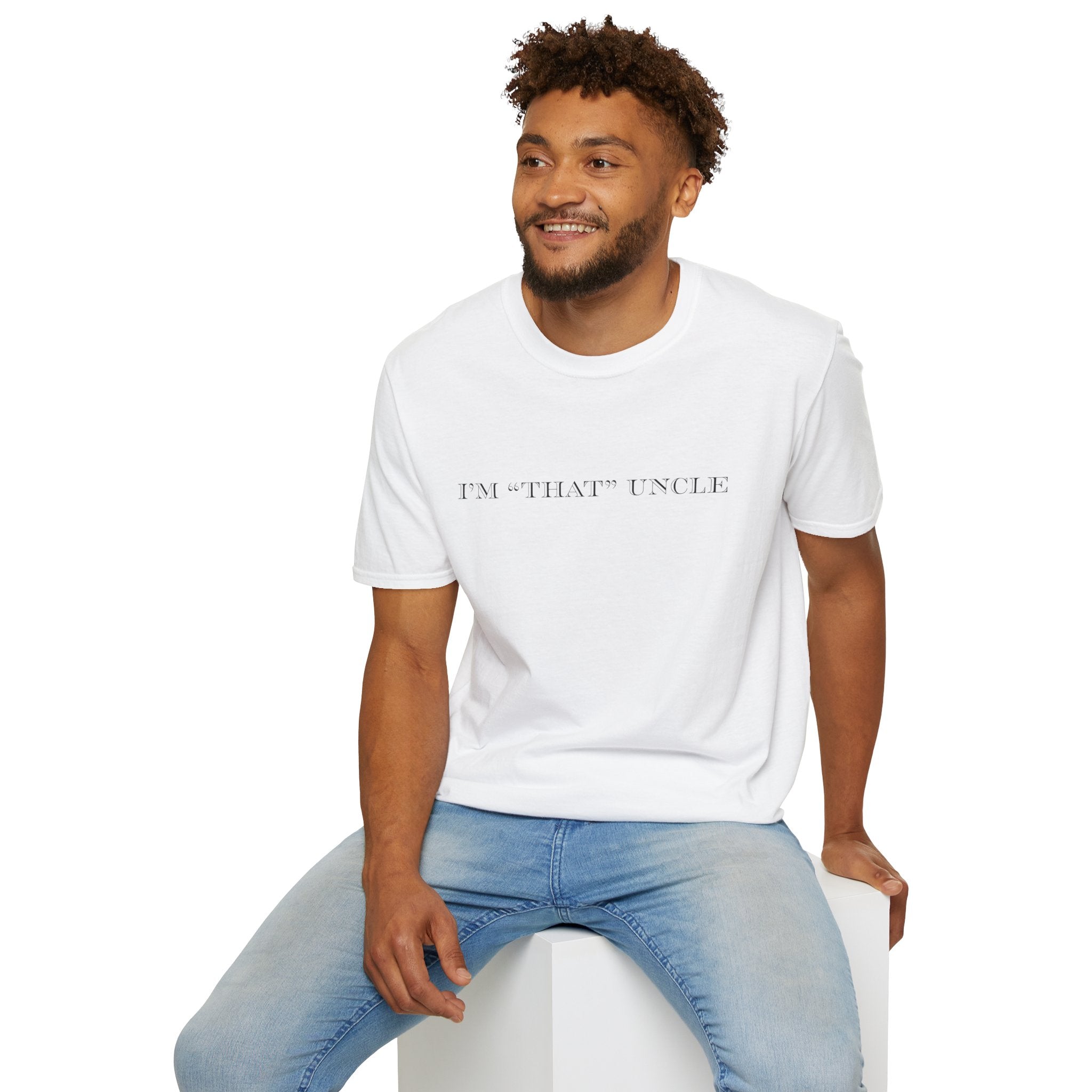 Men's Soft Relaxed Fit T Shirt - I am that uncle