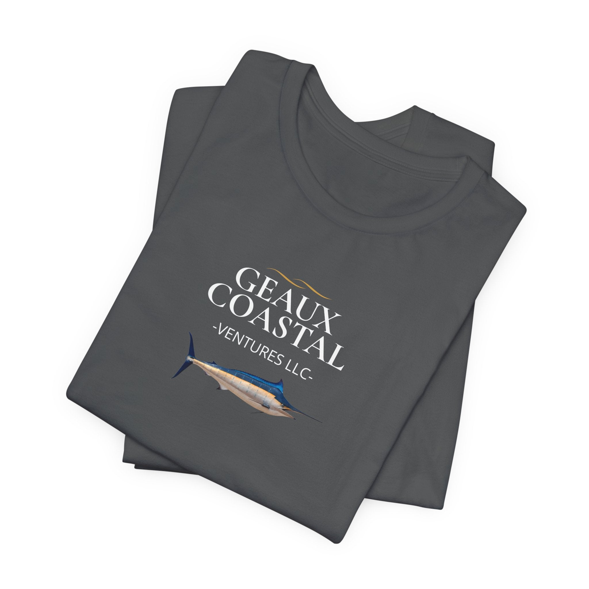 Men's Soft Relaxed Tee - Geaux Costal Marlin