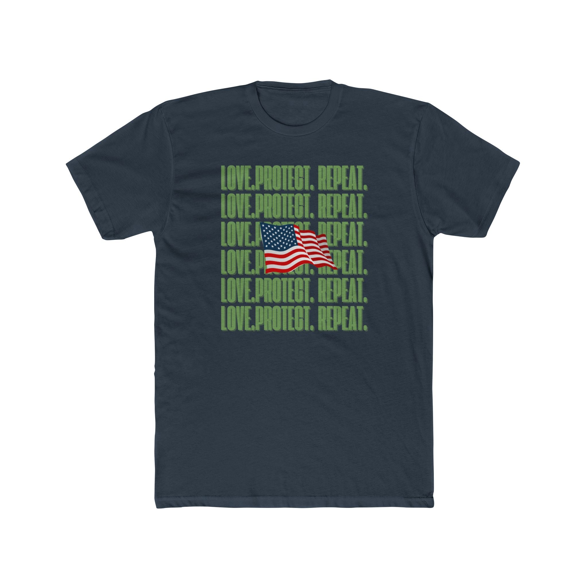 Men's Ultra Soft Tee - "love, protect, repeat"