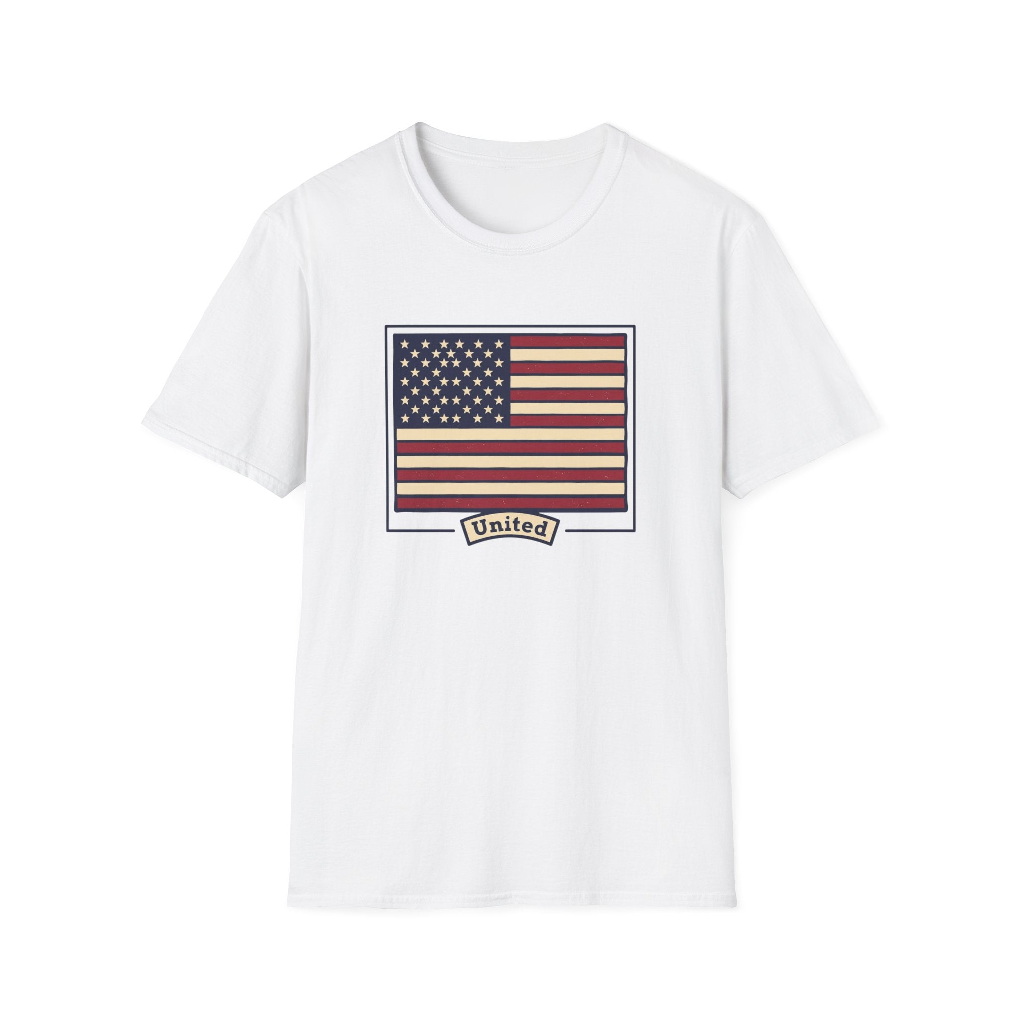 Men and Women - Regular Fit - American Flag and George Washington