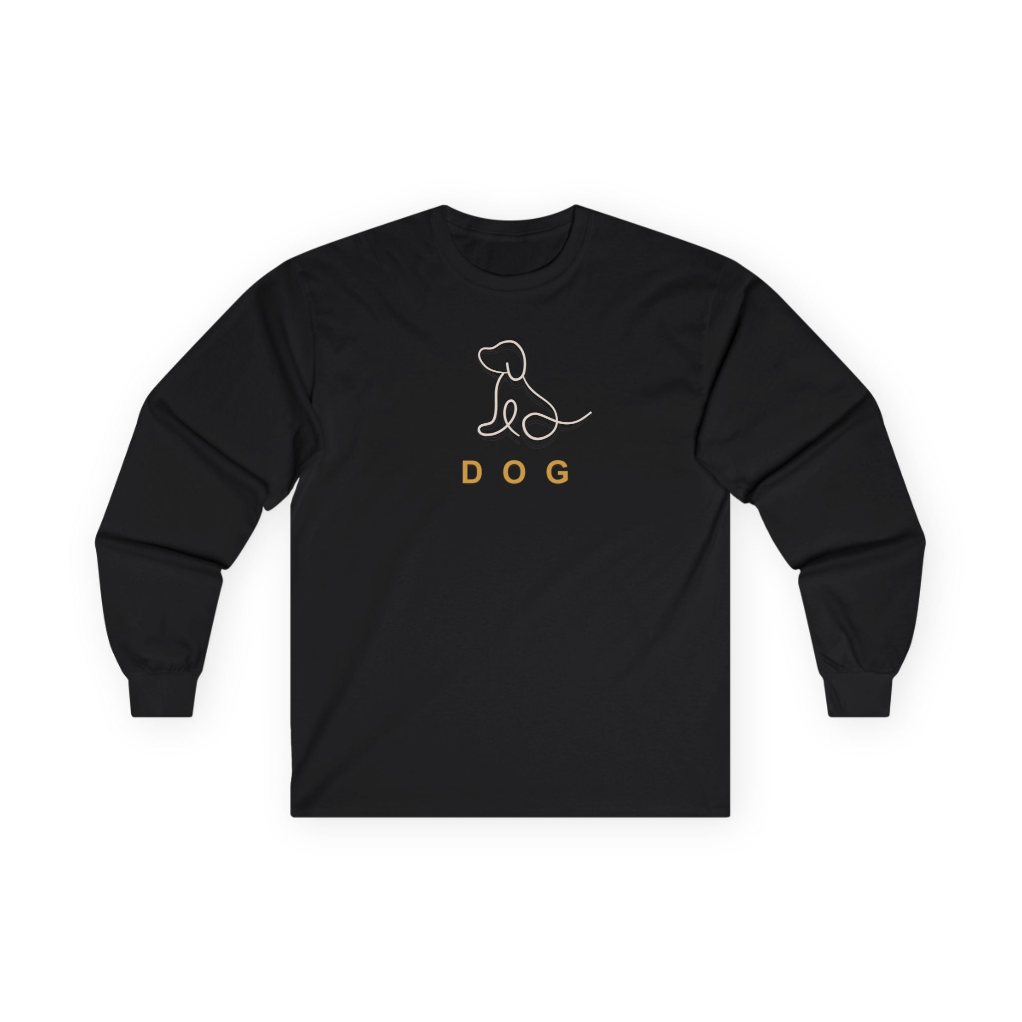 Normal Fit Long Sleeve Soft Shirt - Men and Women DOG