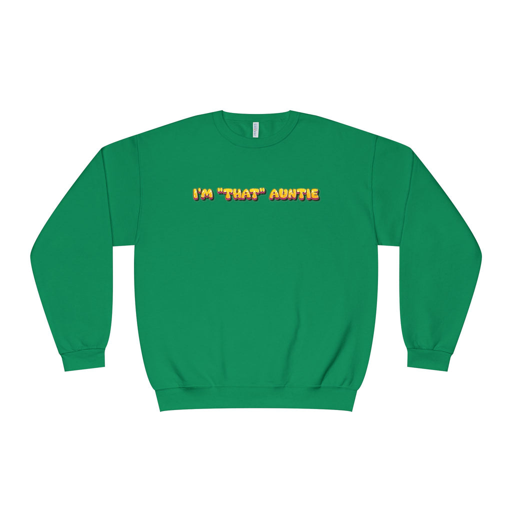 Lightweight Women's Sweatshirt - Im That Auntie Colorful