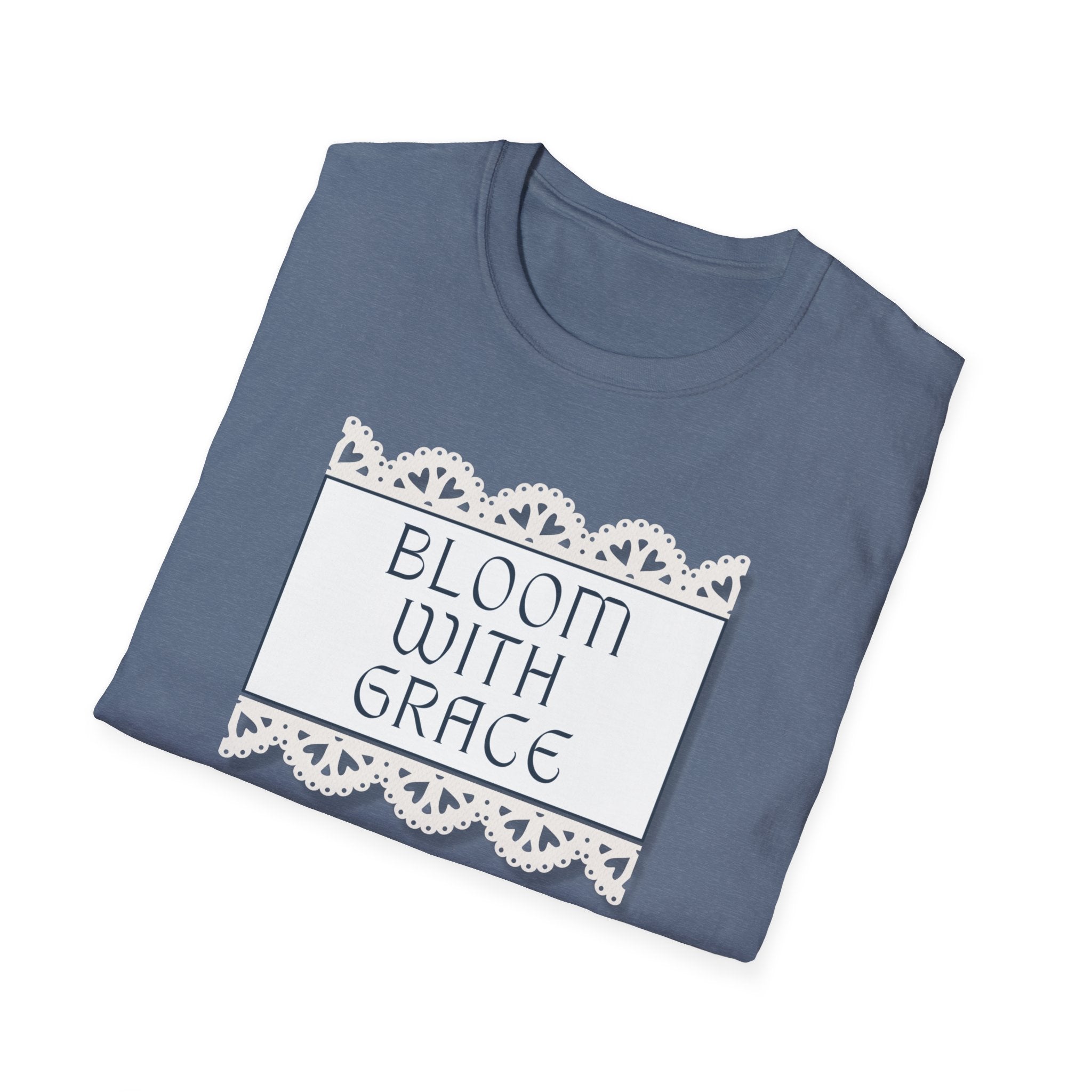 Women's Soft Relaxed Tee -  Bloom with Grace