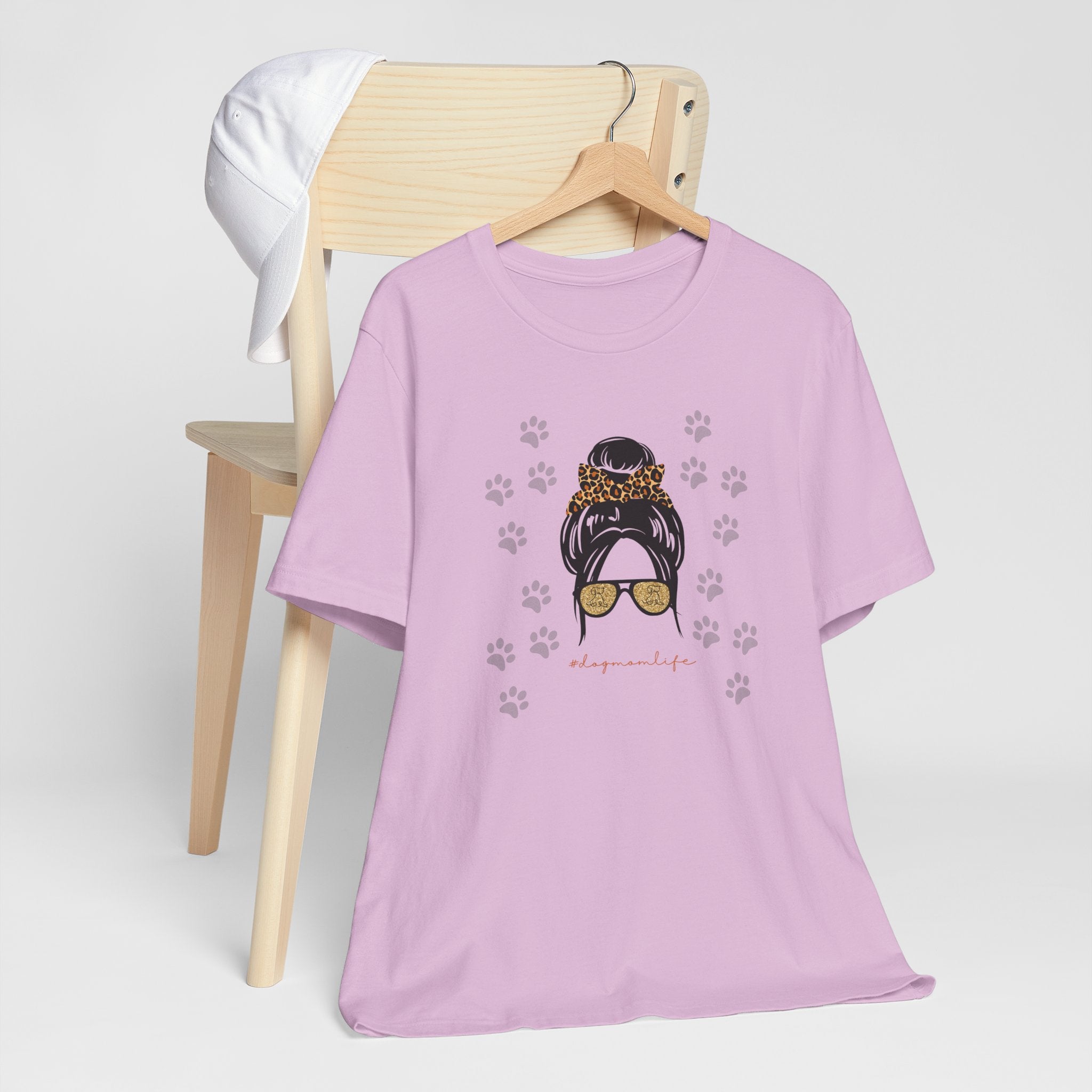 Ladies Relaxed Soft Tee Dog Mom life