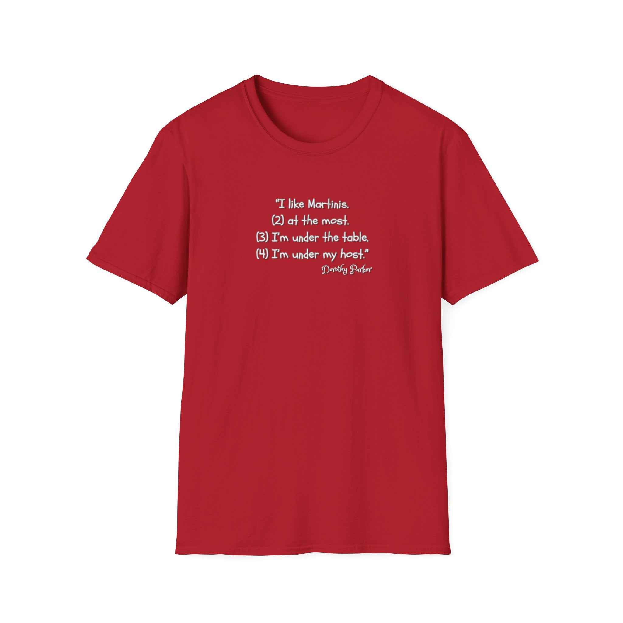 Women's Soft Relaxed Tee - Martinis