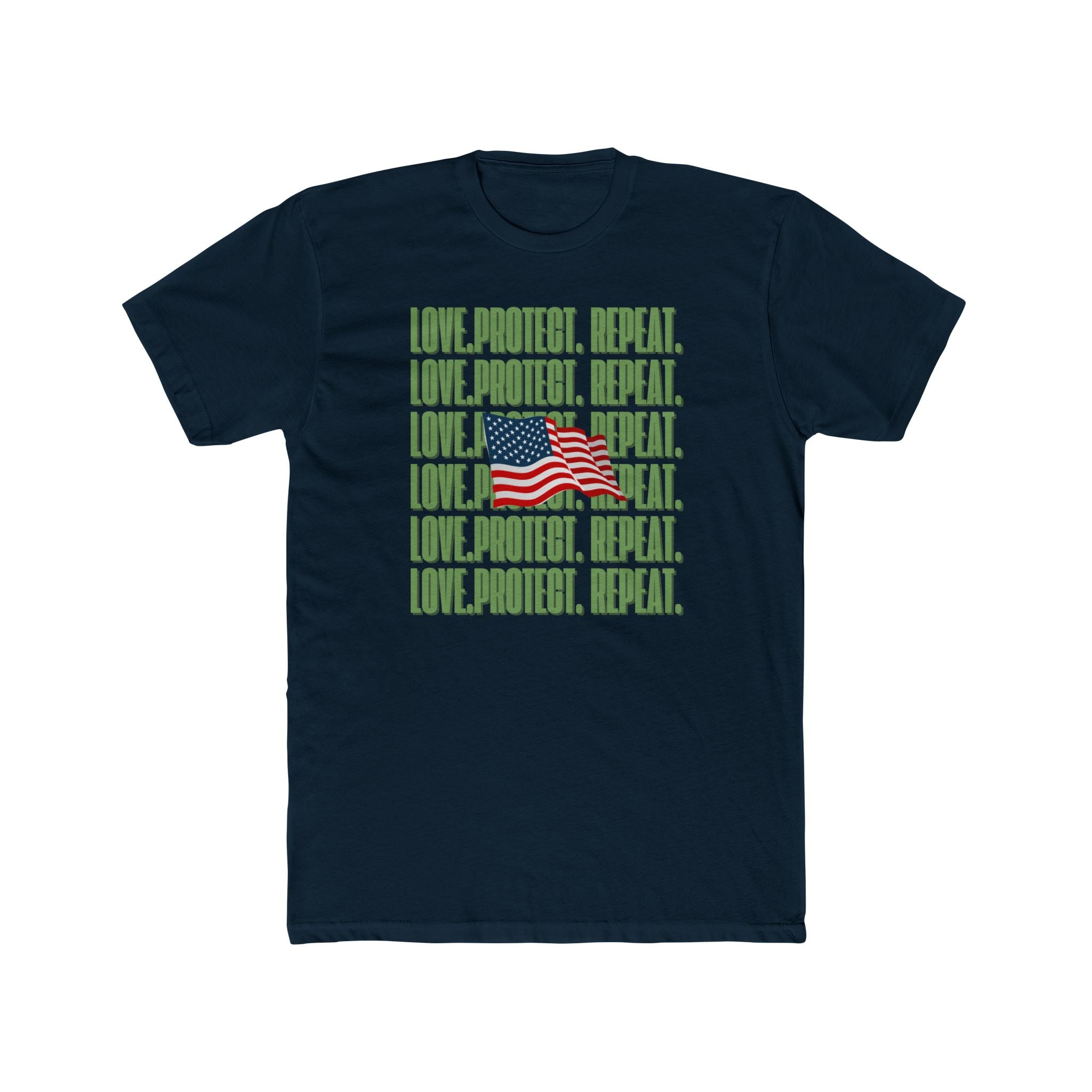 Men's Ultra Soft Tee - "love, protect, repeat"