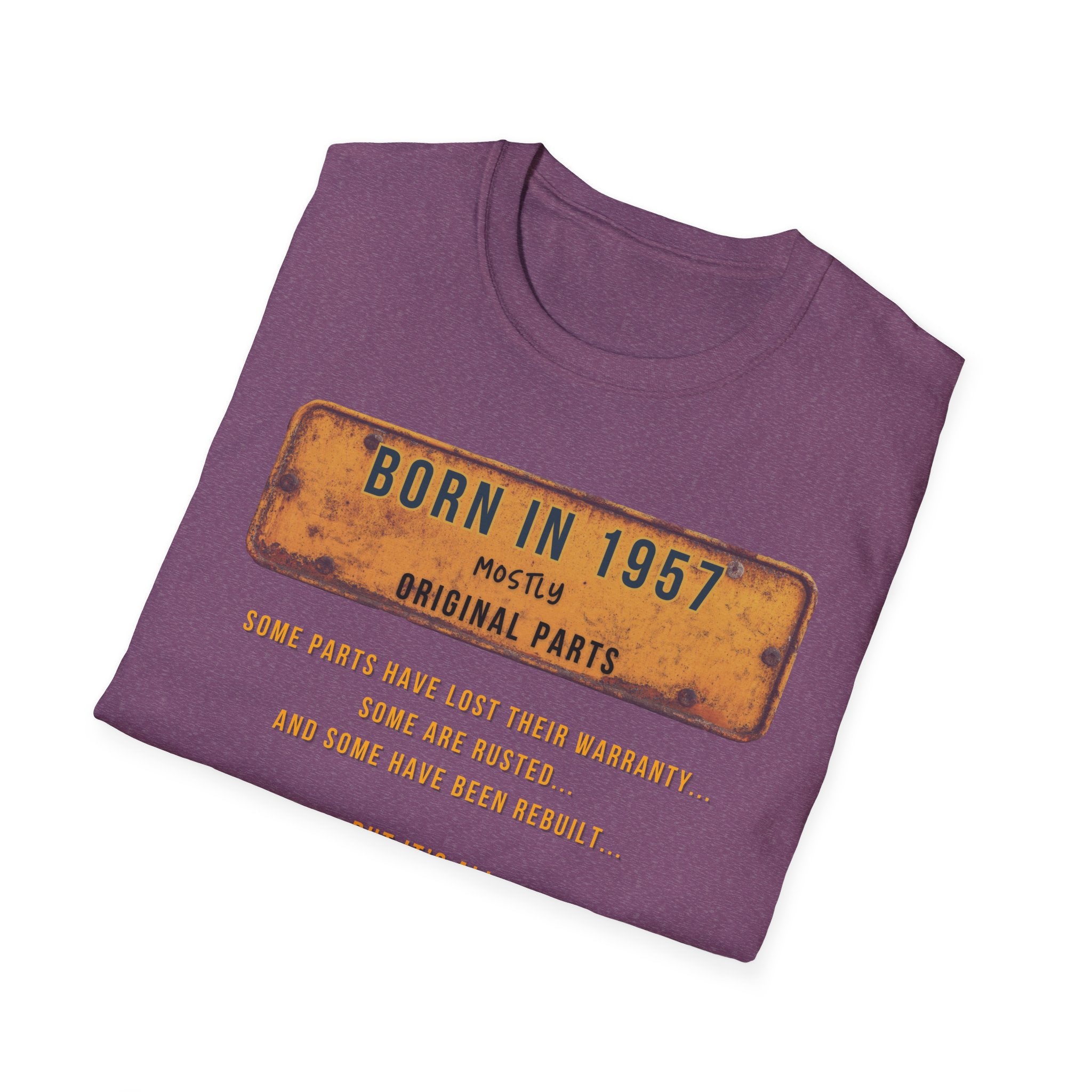 Mens Shirt Relaxed Tee  1957 B Day