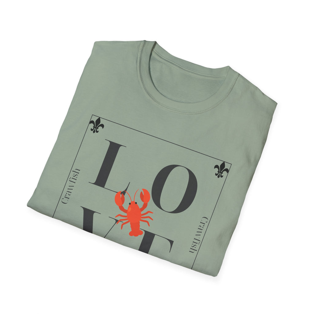 Unisex Soft Relaxed Tee - Crawfish Love (Men & Women)
