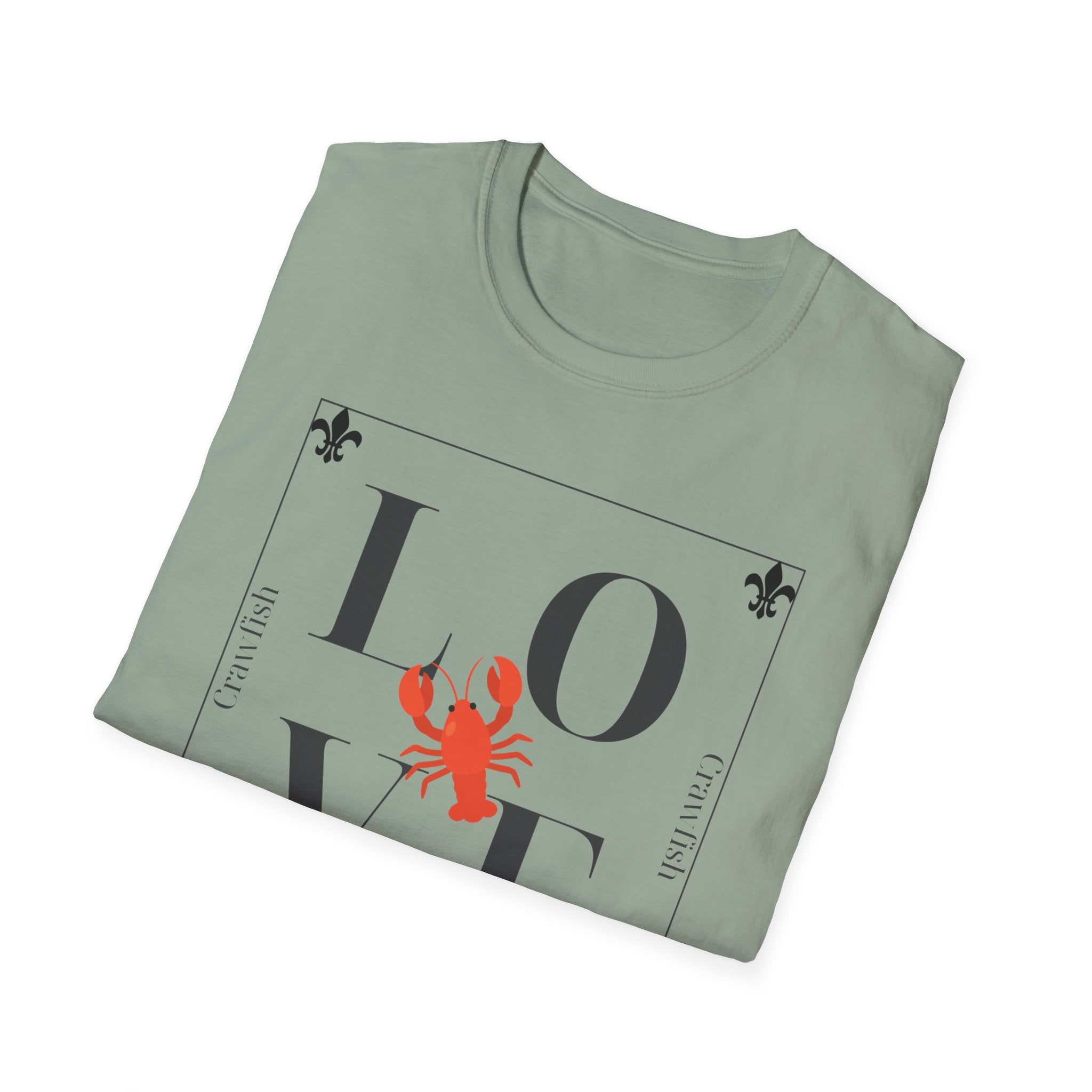 Unisex Soft Relaxed Tee - Crawfish Love (Men & Women)