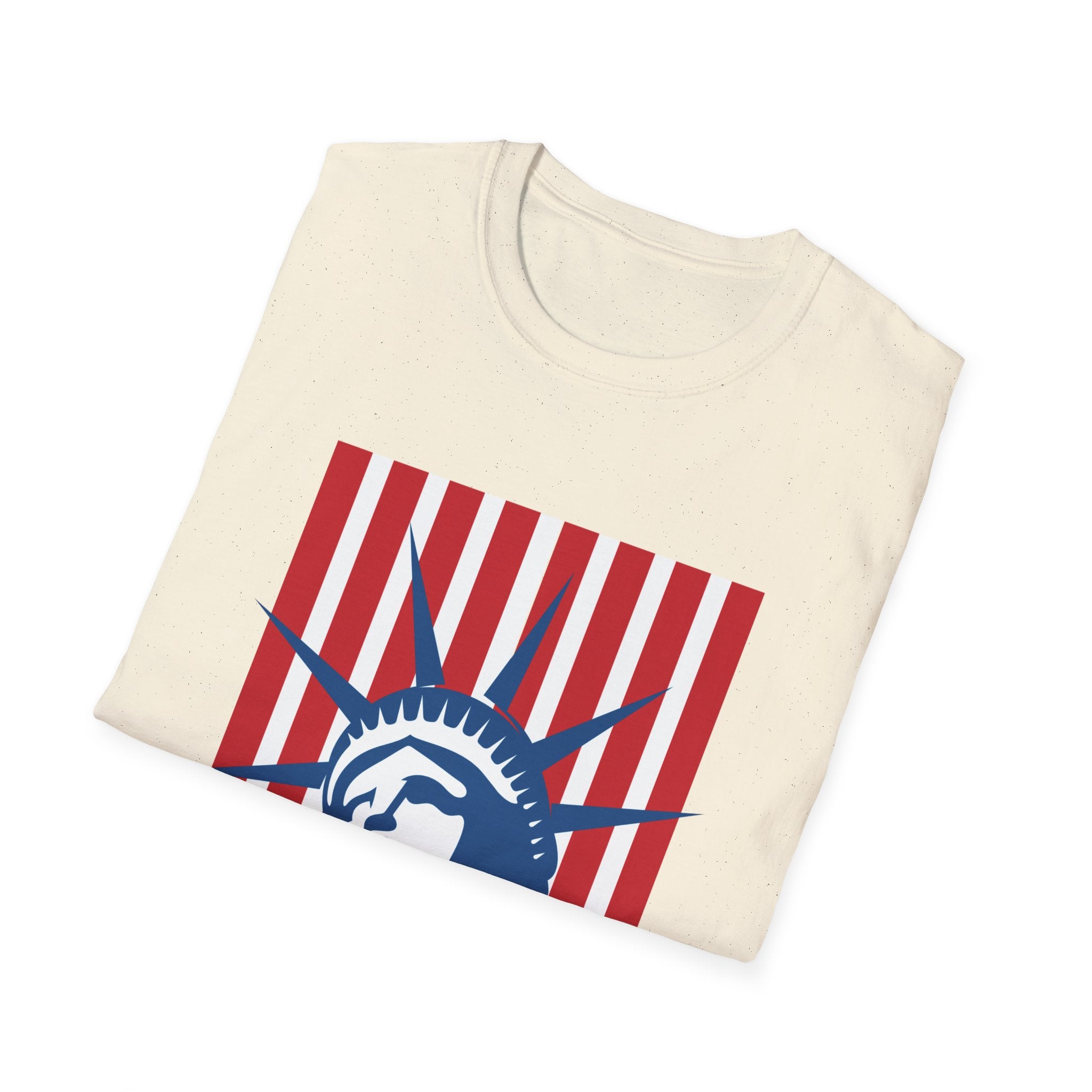 Relaxed Tee for Men & Women- Statue of Liberty