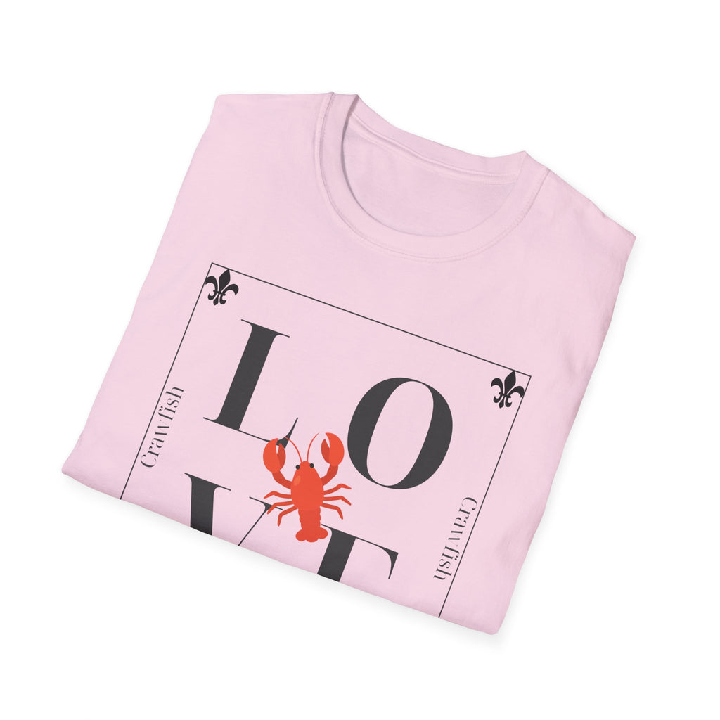 Unisex Soft Relaxed Tee - Crawfish Love (Men & Women)