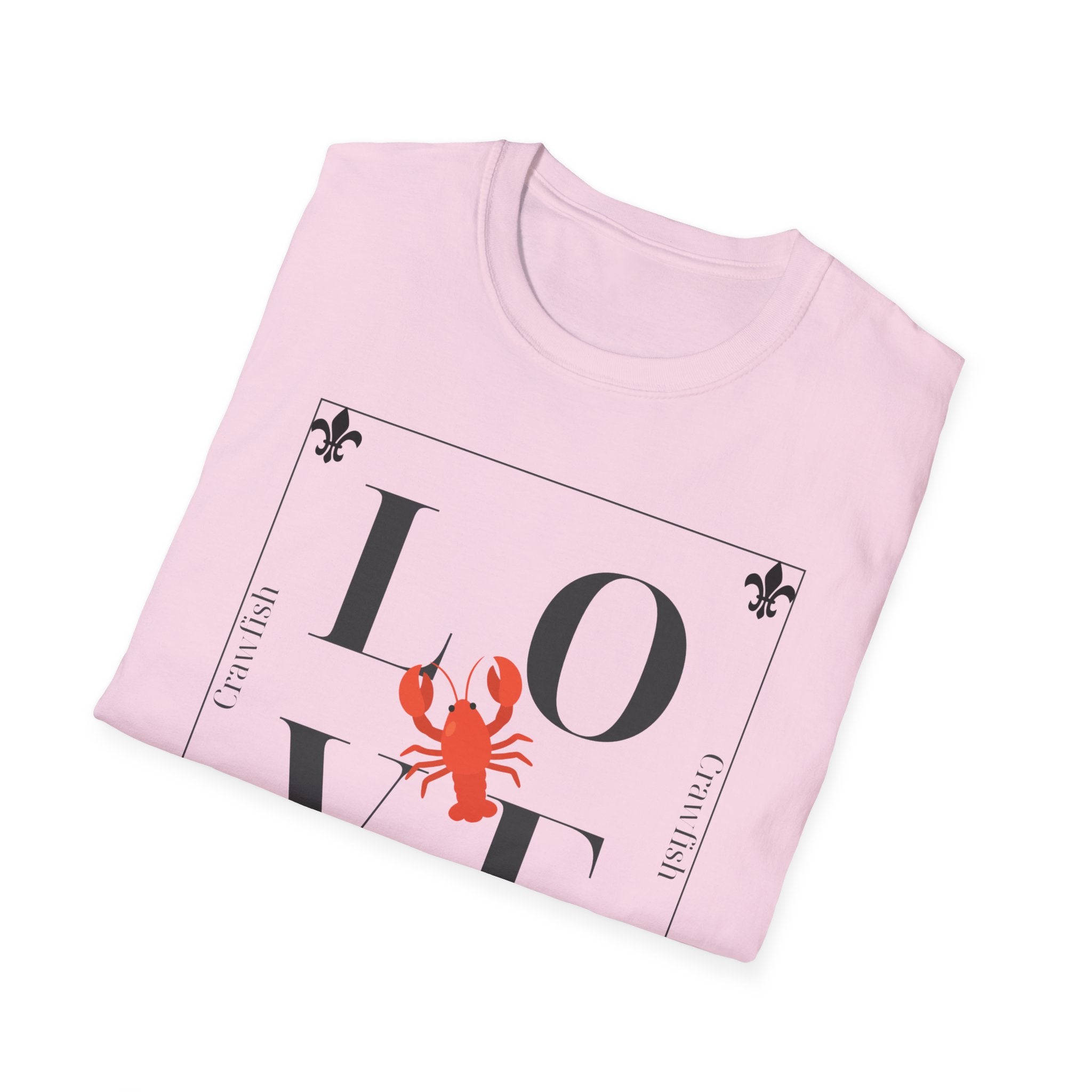Unisex Soft Relaxed Tee - Crawfish Love (Men & Women)