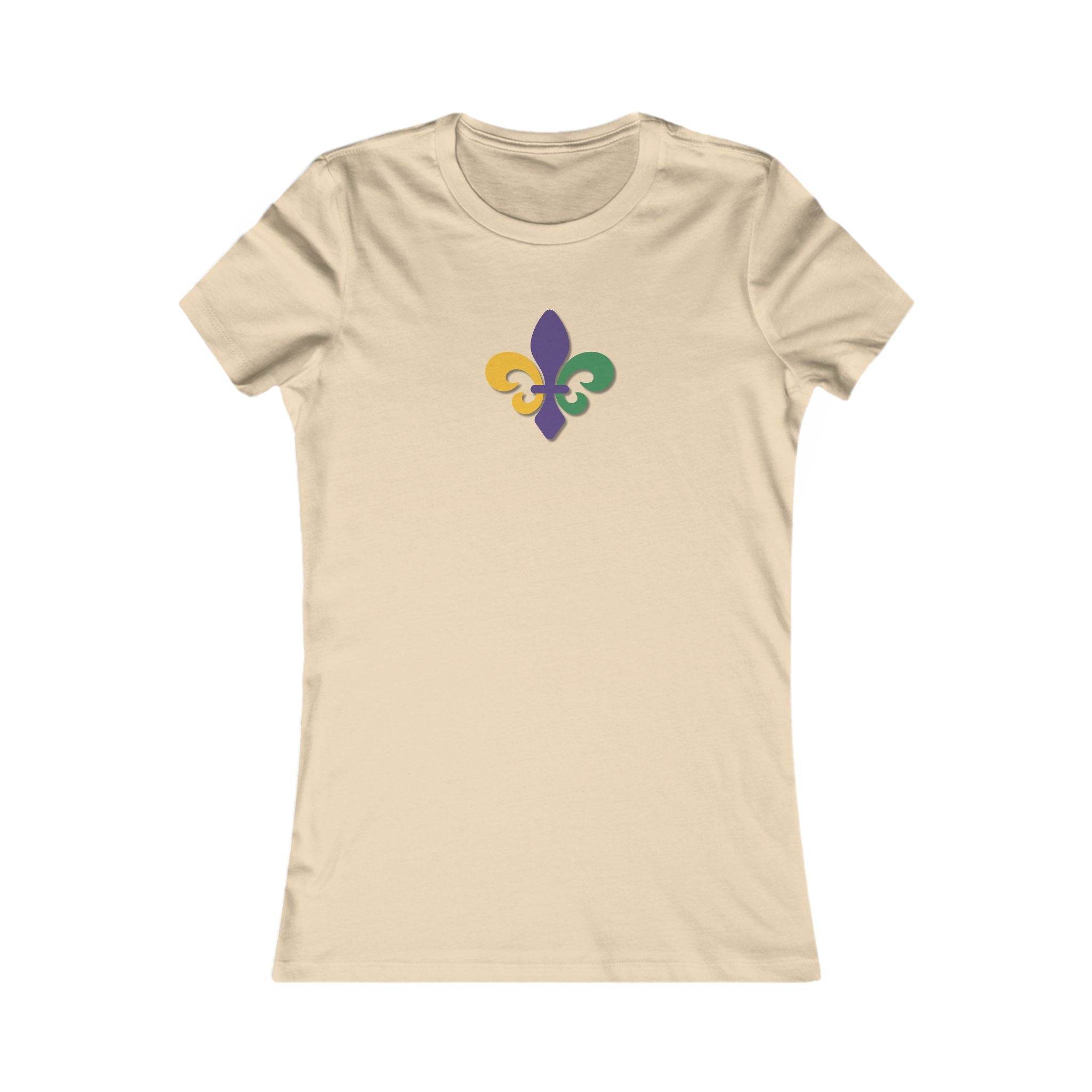Women's Favorite Tee - Fleur de Lis - Fitted and CUTE !
