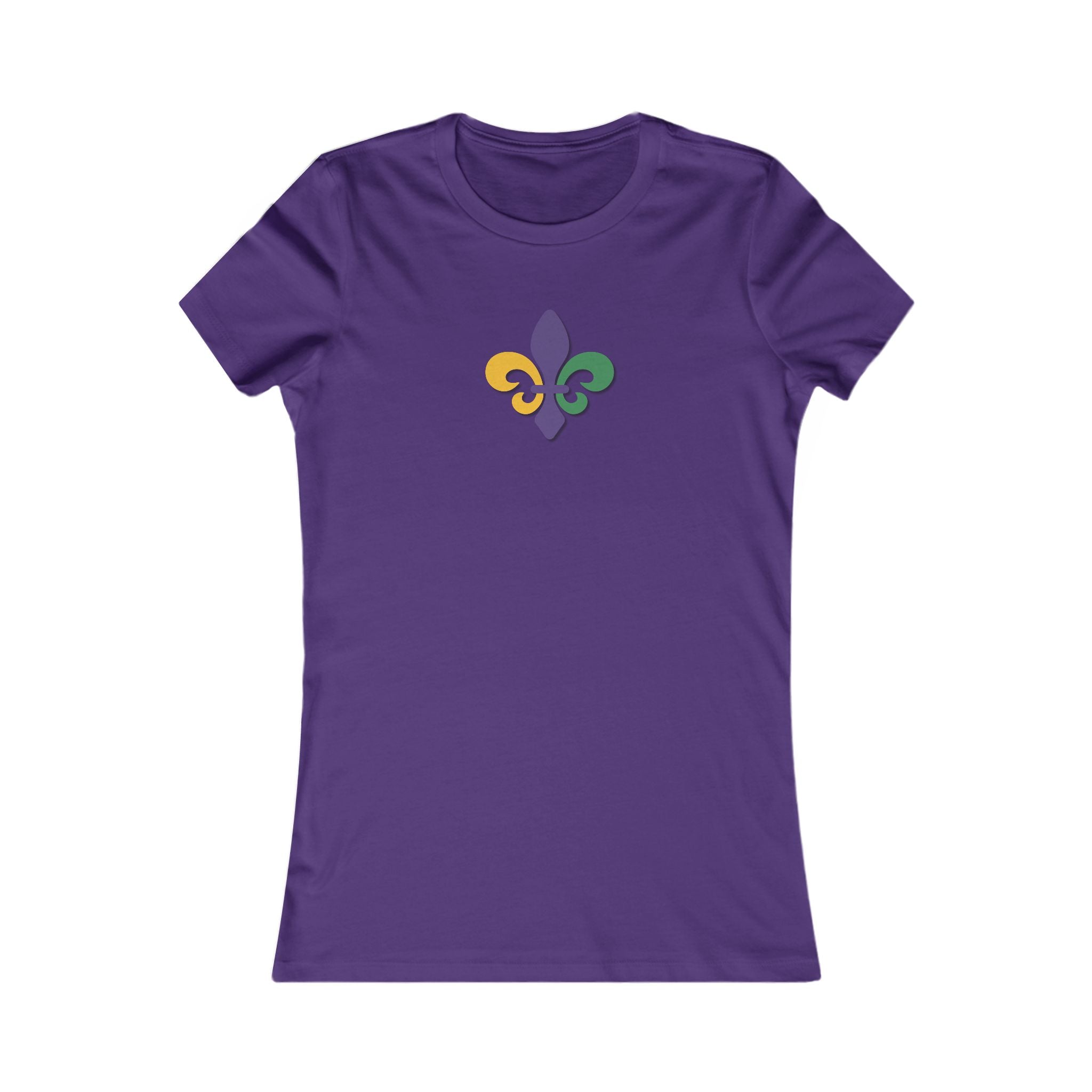 Women's Favorite Tee - Fleur de Lis - Fitted and CUTE !