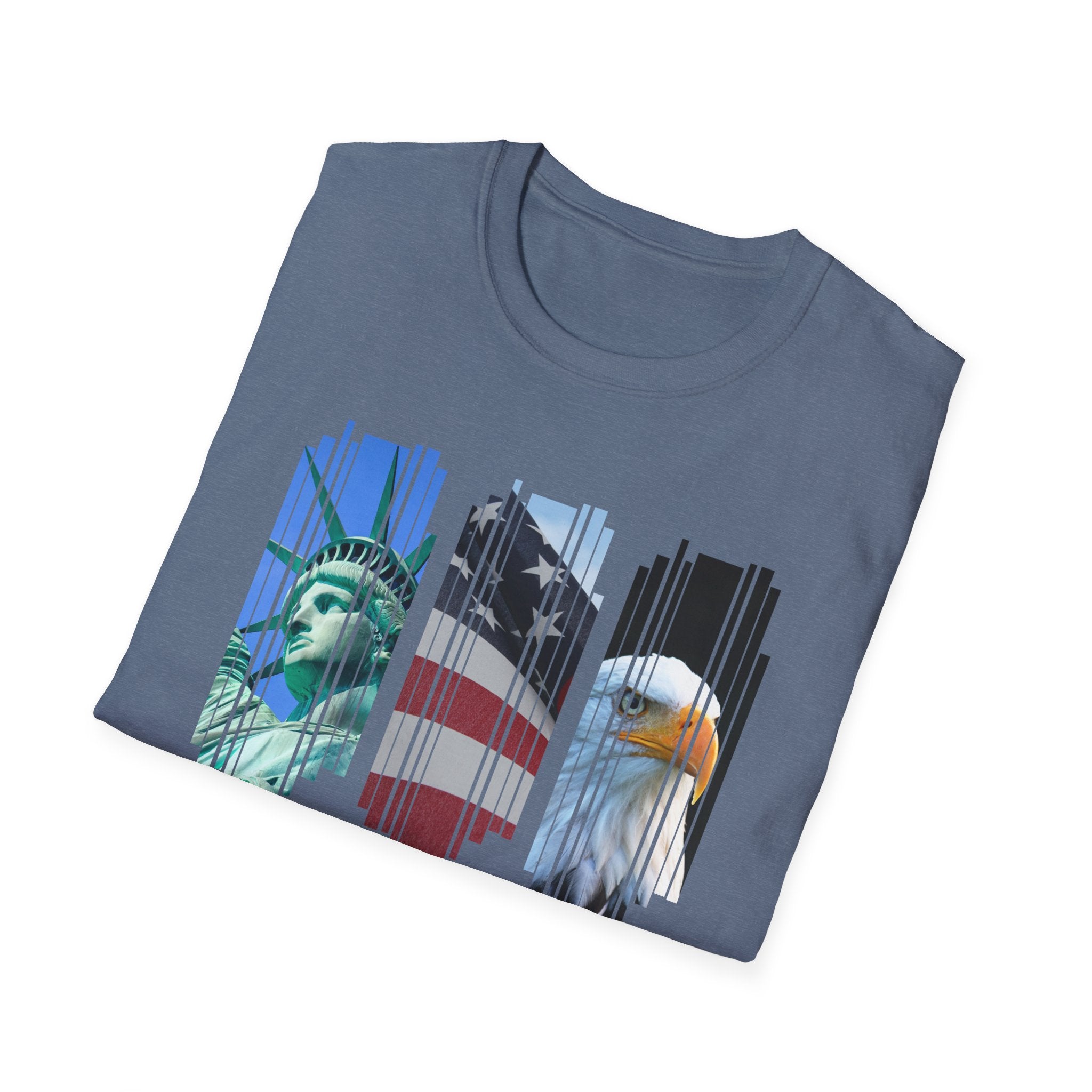 Relaxed Soft Tee - Men and Women - America