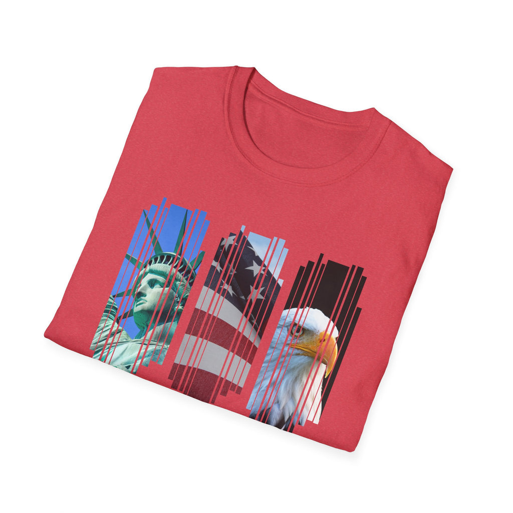 Relaxed Soft Tee - Men and Women - America