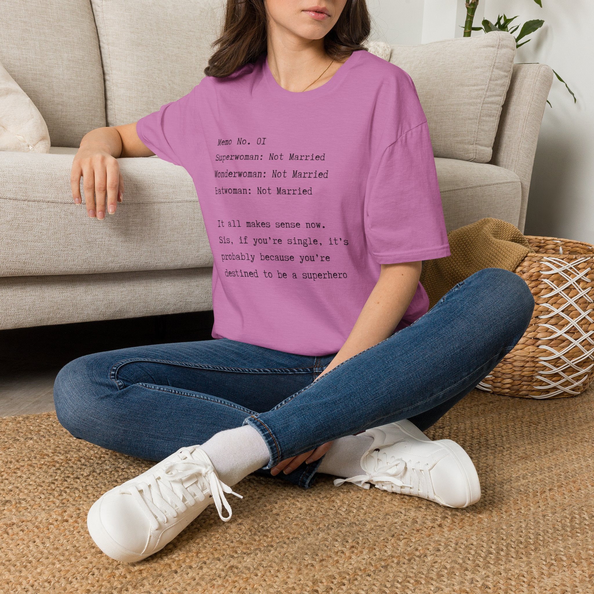 Ladies Super Soft Relaxed - Superwoman