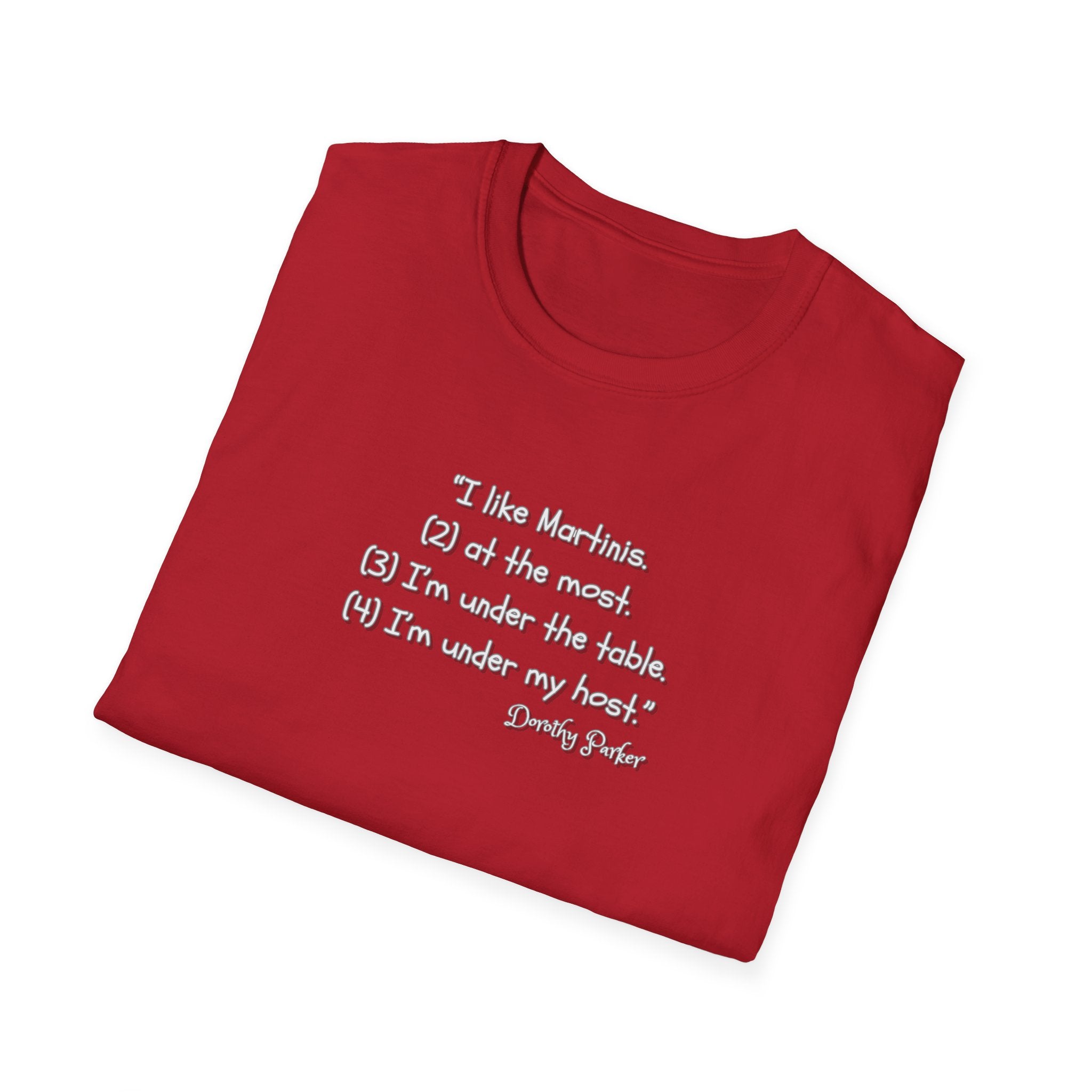 Women's Soft Relaxed Tee - Martinis