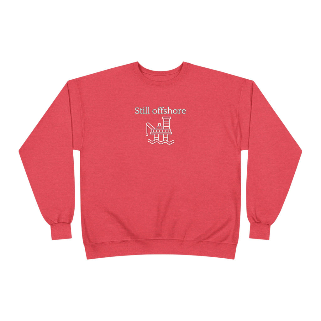 Relaxed Soft Ladies Sweatshirt - He's Offshore - oilfield