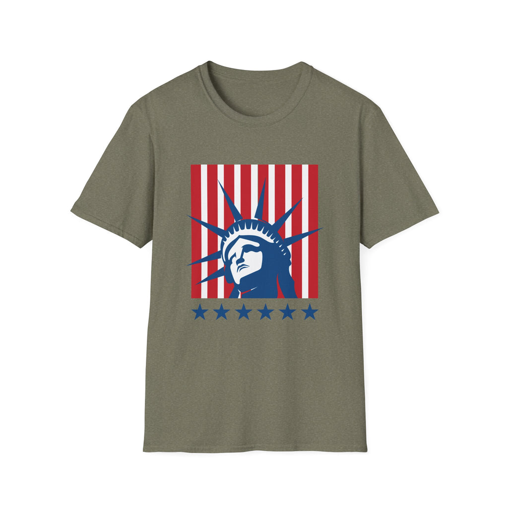 Relaxed Tee for Men & Women- Statue of Liberty