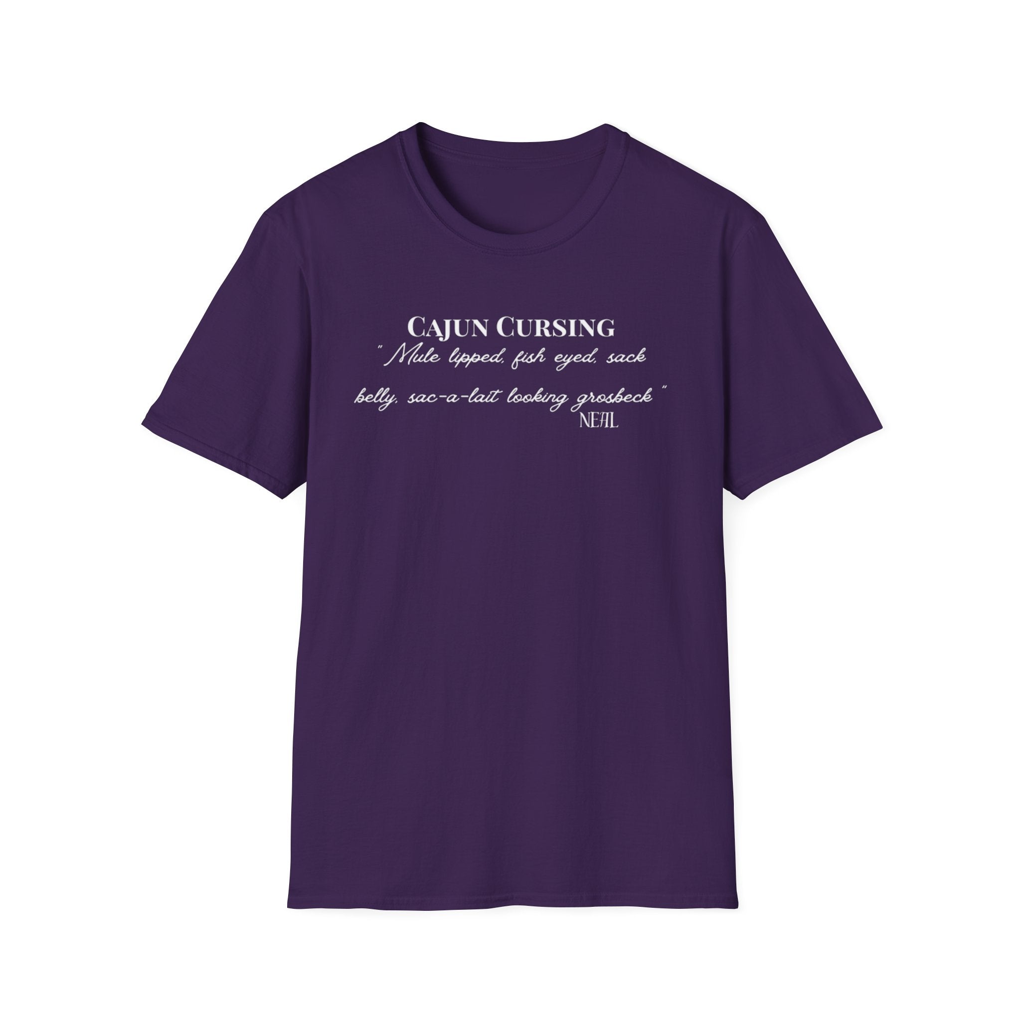 Men's Soft Tee - Relaxed Fit - Cajun Cursing