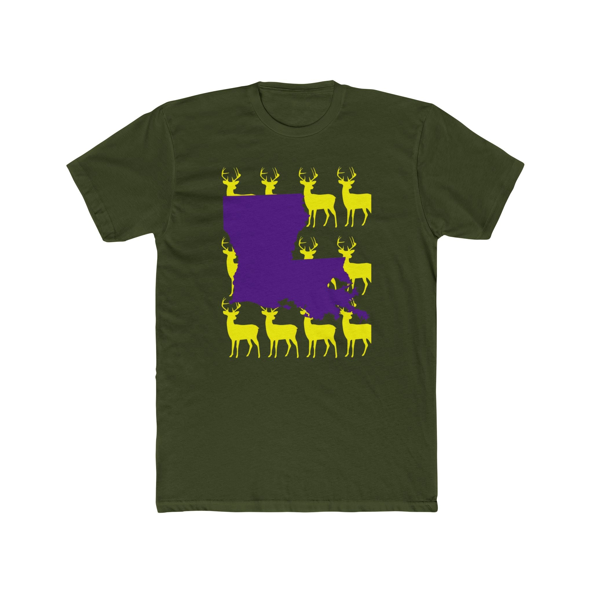 Soft Mens Comfort Tee -  Hunting LSU Deer