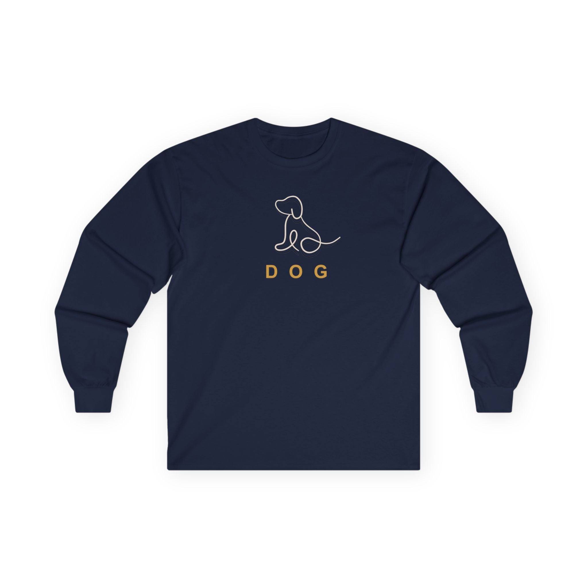 Normal Fit Long Sleeve Soft Shirt - Men and Women DOG