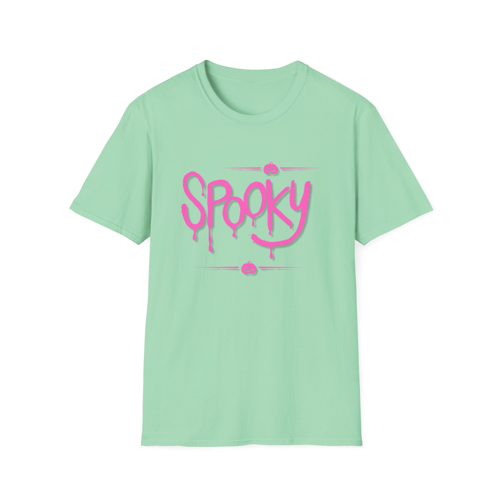 Womens Soft Tee Relaxed - Spooky Halloween Cute Tee