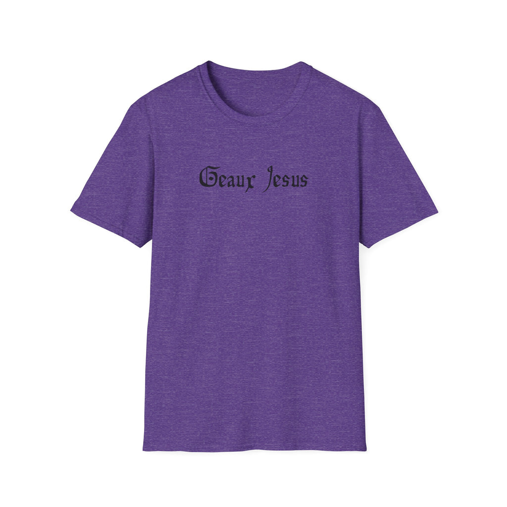 Men and Women Relaxes Soft Tee - Geaux Jesus
