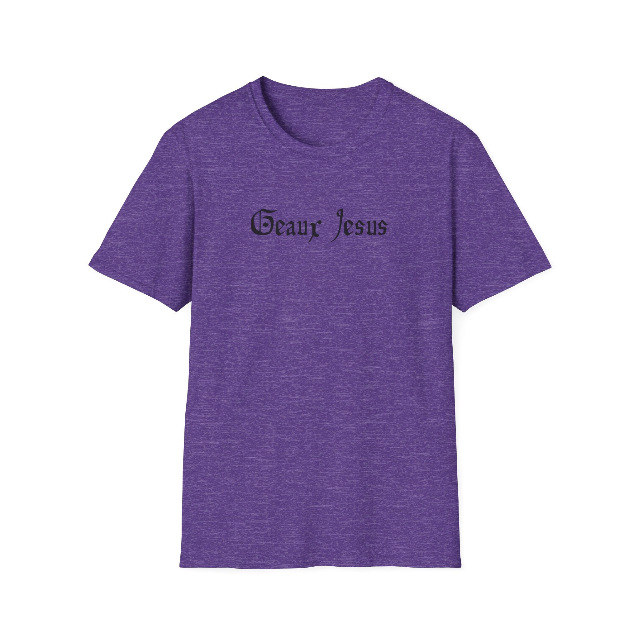 Men and Women Relaxes Soft Tee - Geaux Jesus