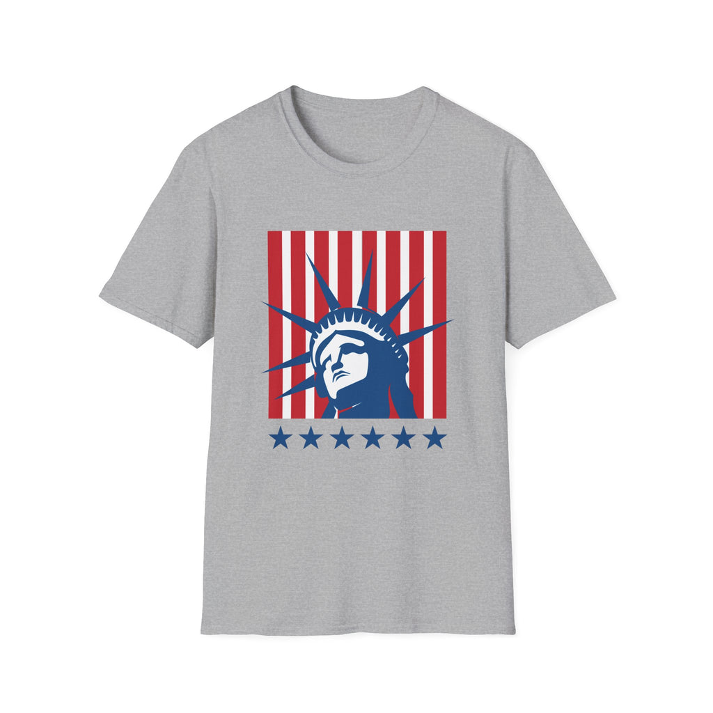 Relaxed Tee for Men & Women- Statue of Liberty