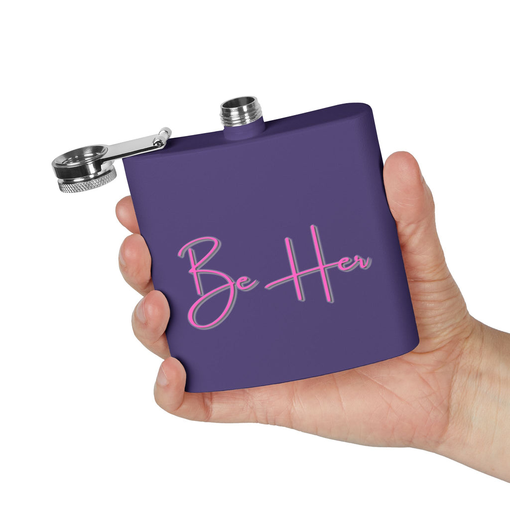 Stainless Steel Flask, 6oz - Be Her