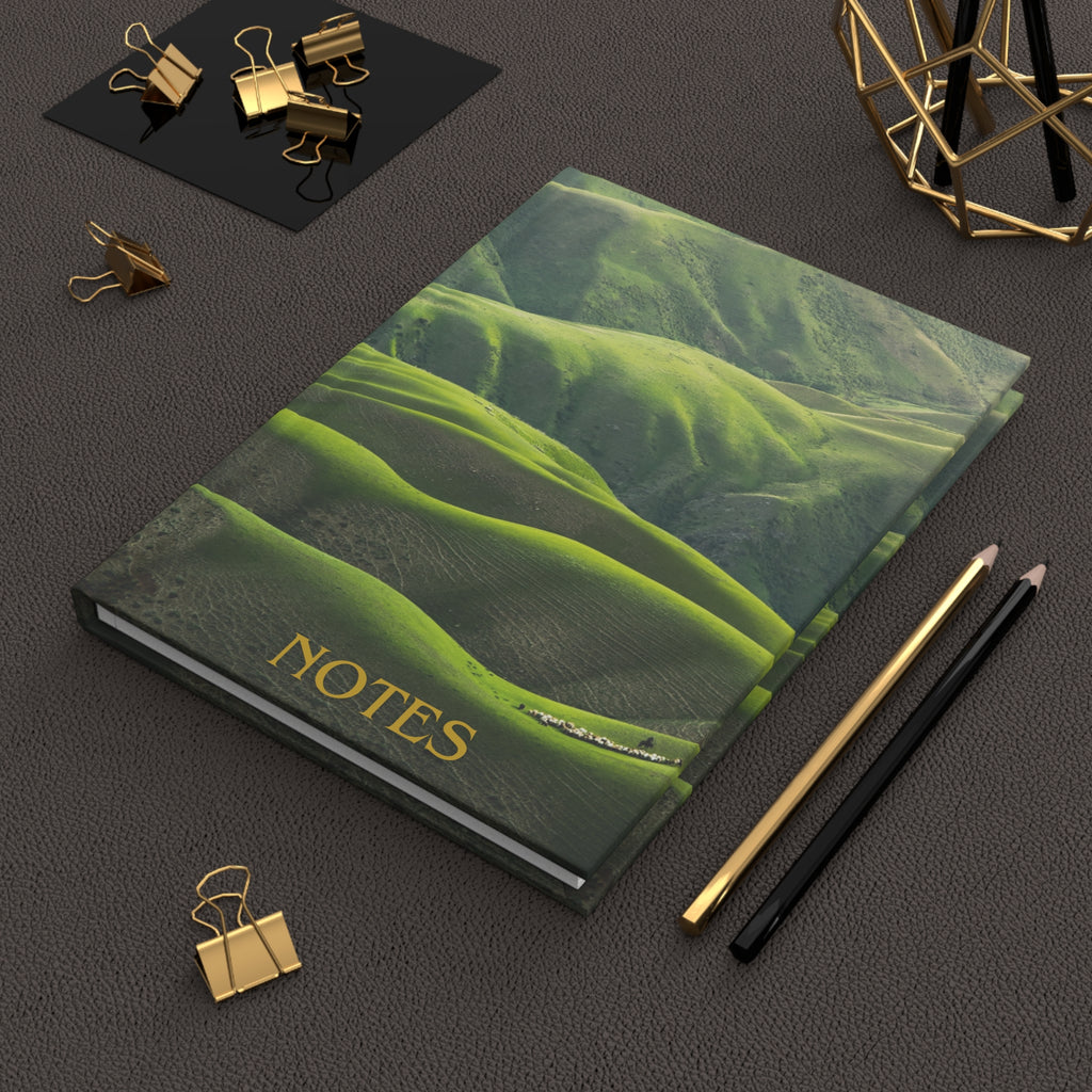 Hardcover Journal Matte - Field (Green) Notes