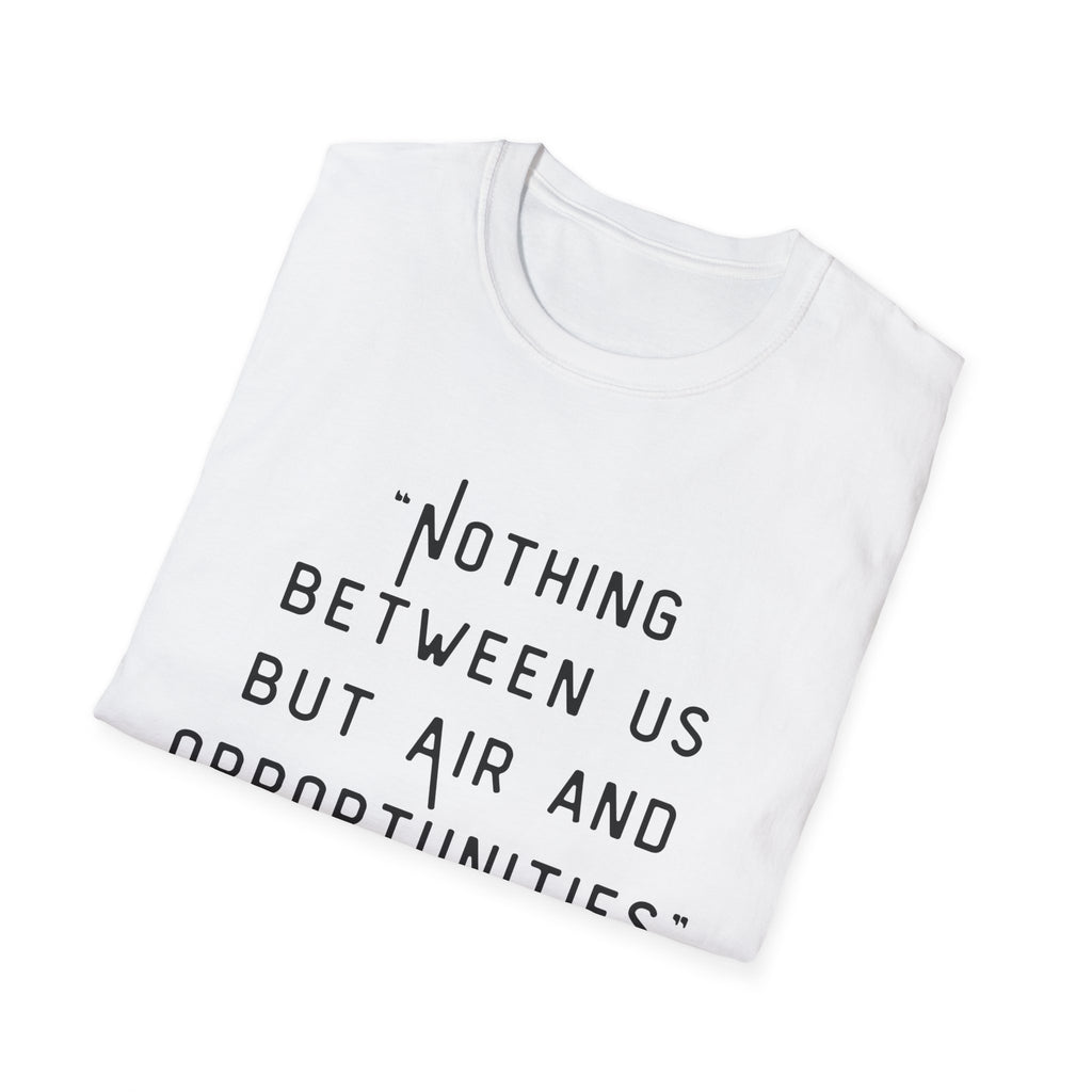 Softstyle T-Shirt  "Air & Opportunities"  Men & Women