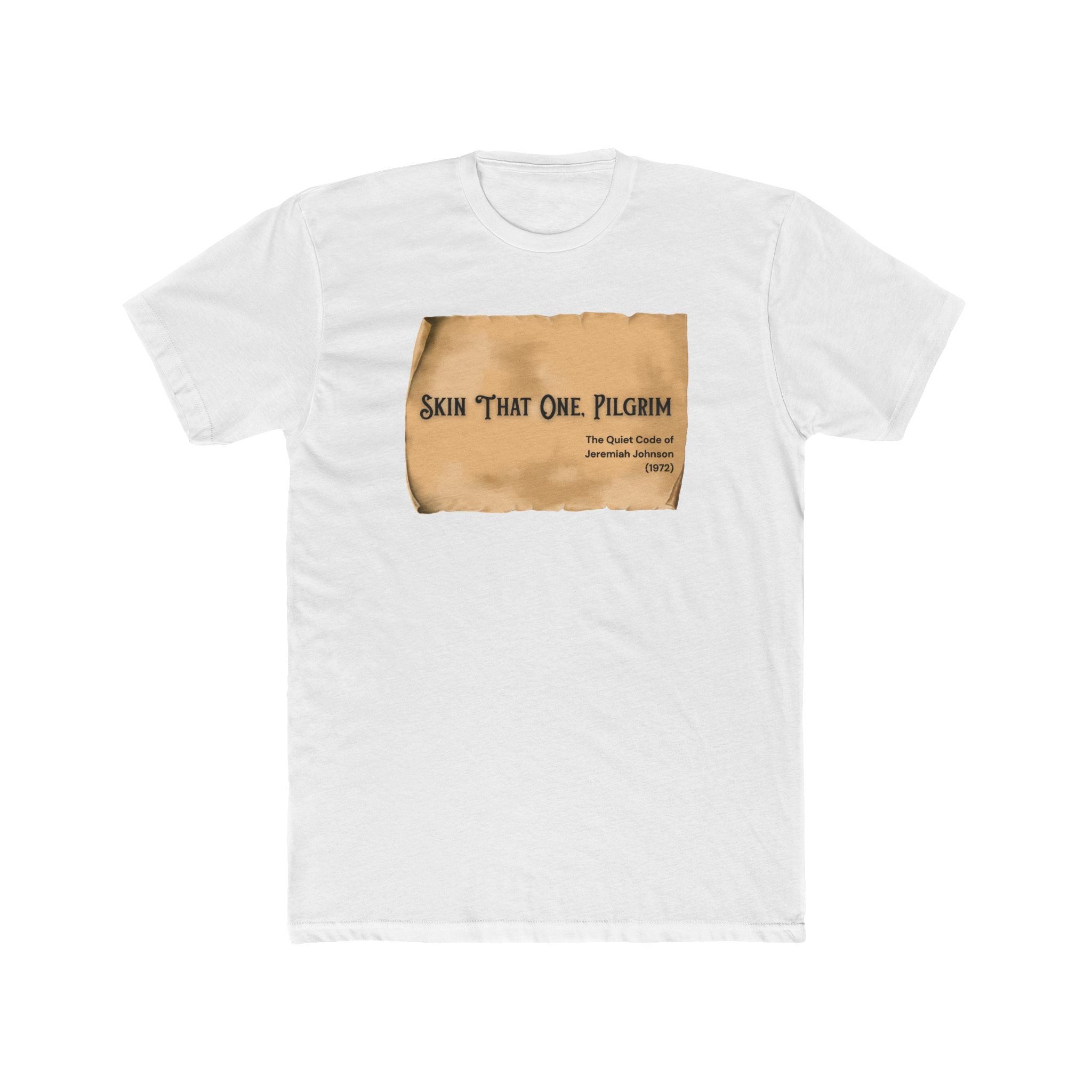 Mens Soft Premium Fitted Tee - Pilgrim Mountain Man
