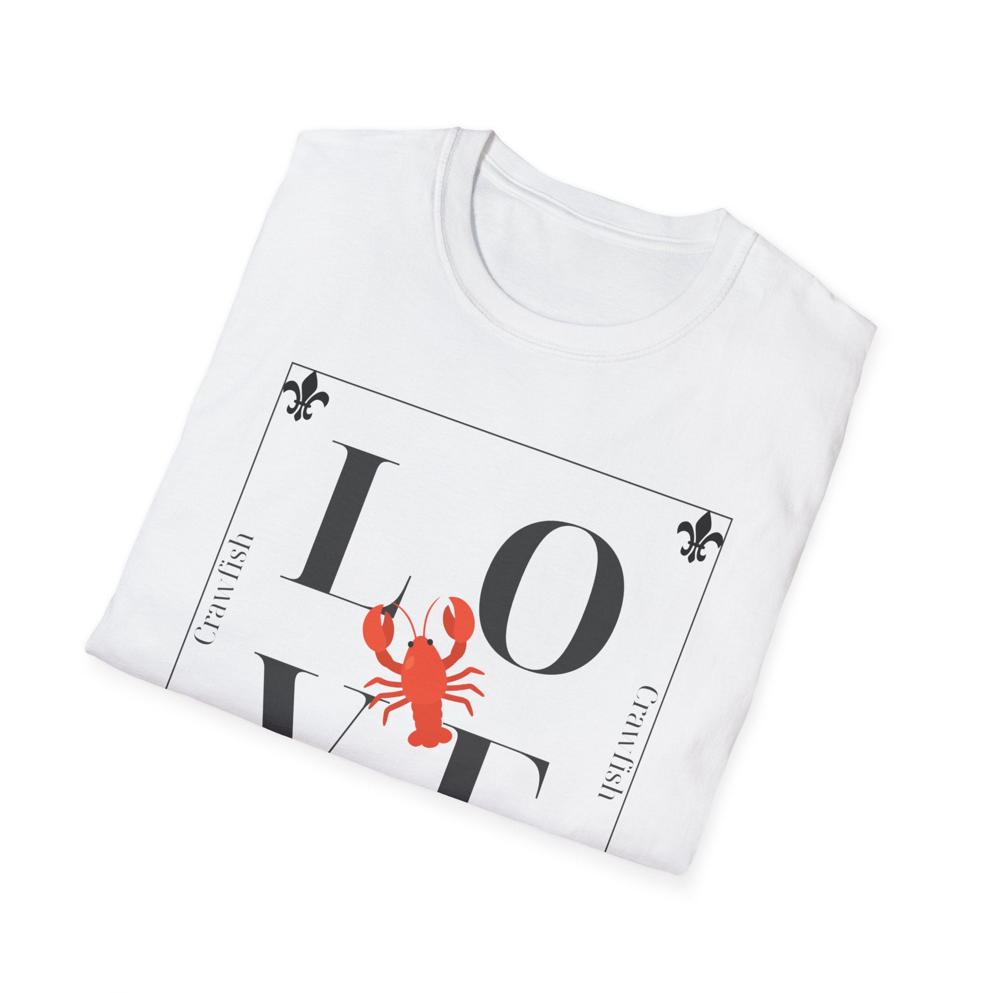 Unisex Soft Relaxed Tee - Crawfish Love (Men & Women)