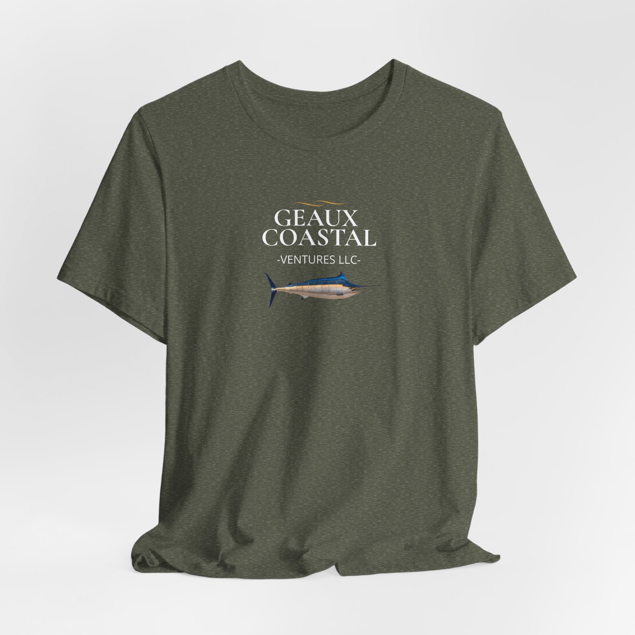 Men's Soft Relaxed Tee - Geaux Costal Marlin