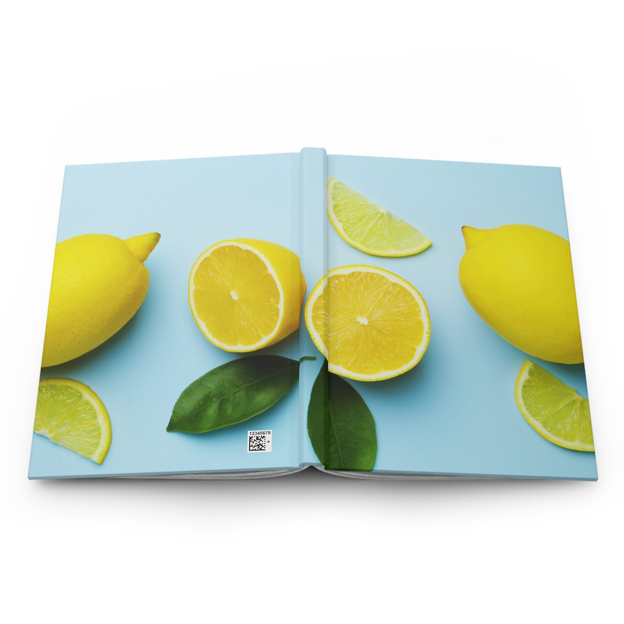 Hardcover Journal Matte Lemons