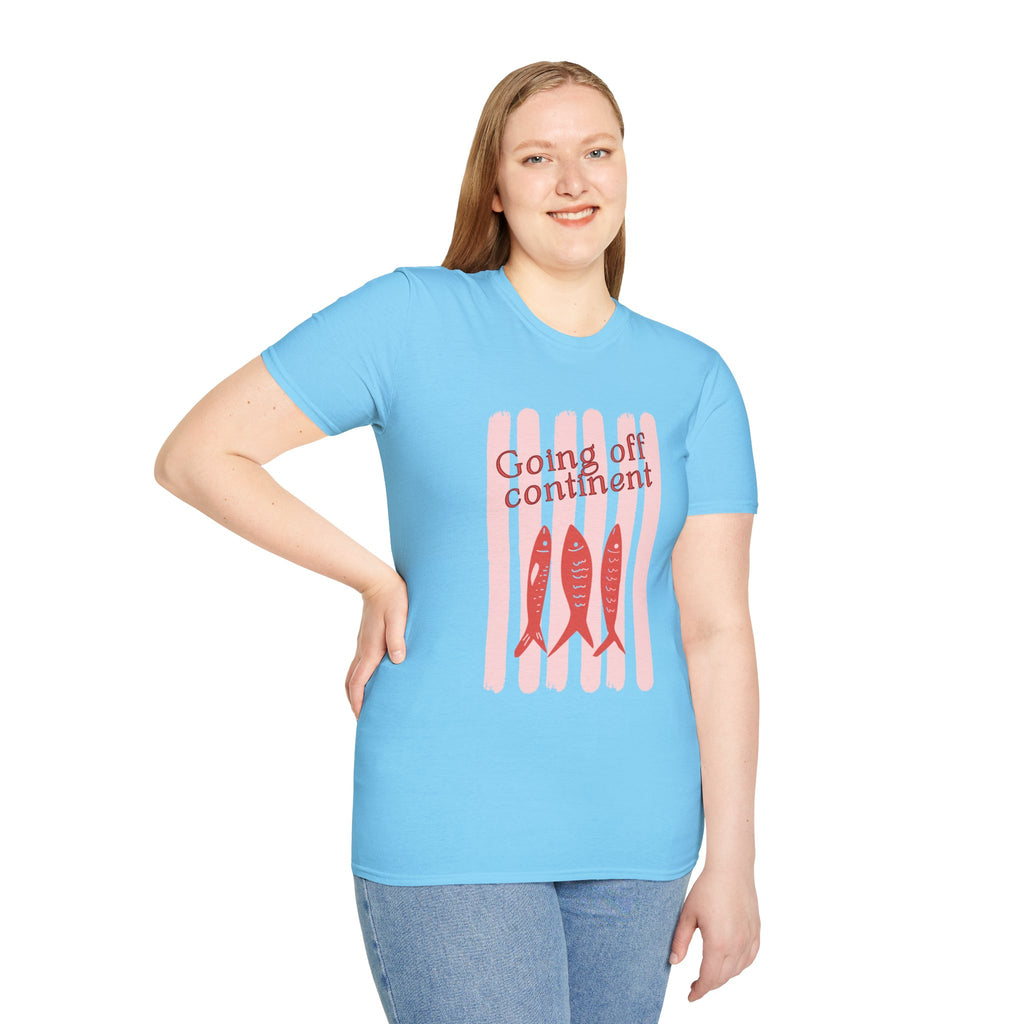 "Off Continent" Women's Relaxed Travel Tshirt