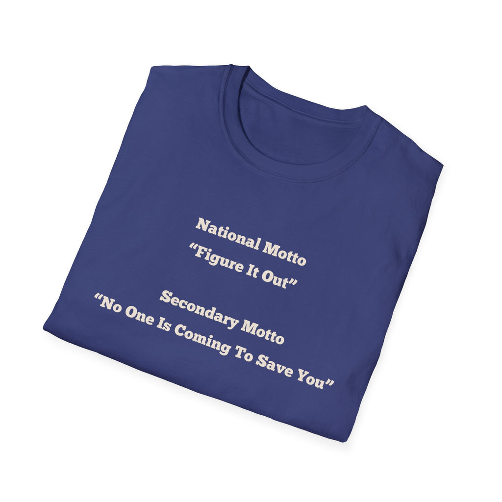 Men's Relaxed Tee - Motto Figure it Out