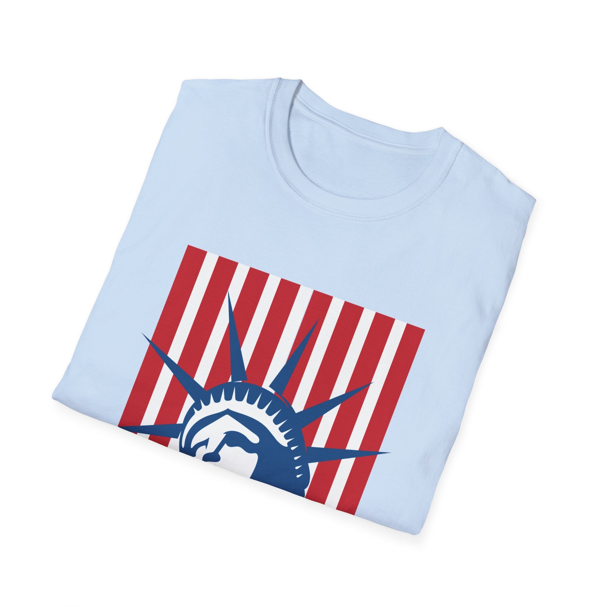 Relaxed Tee for Men & Women- Statue of Liberty