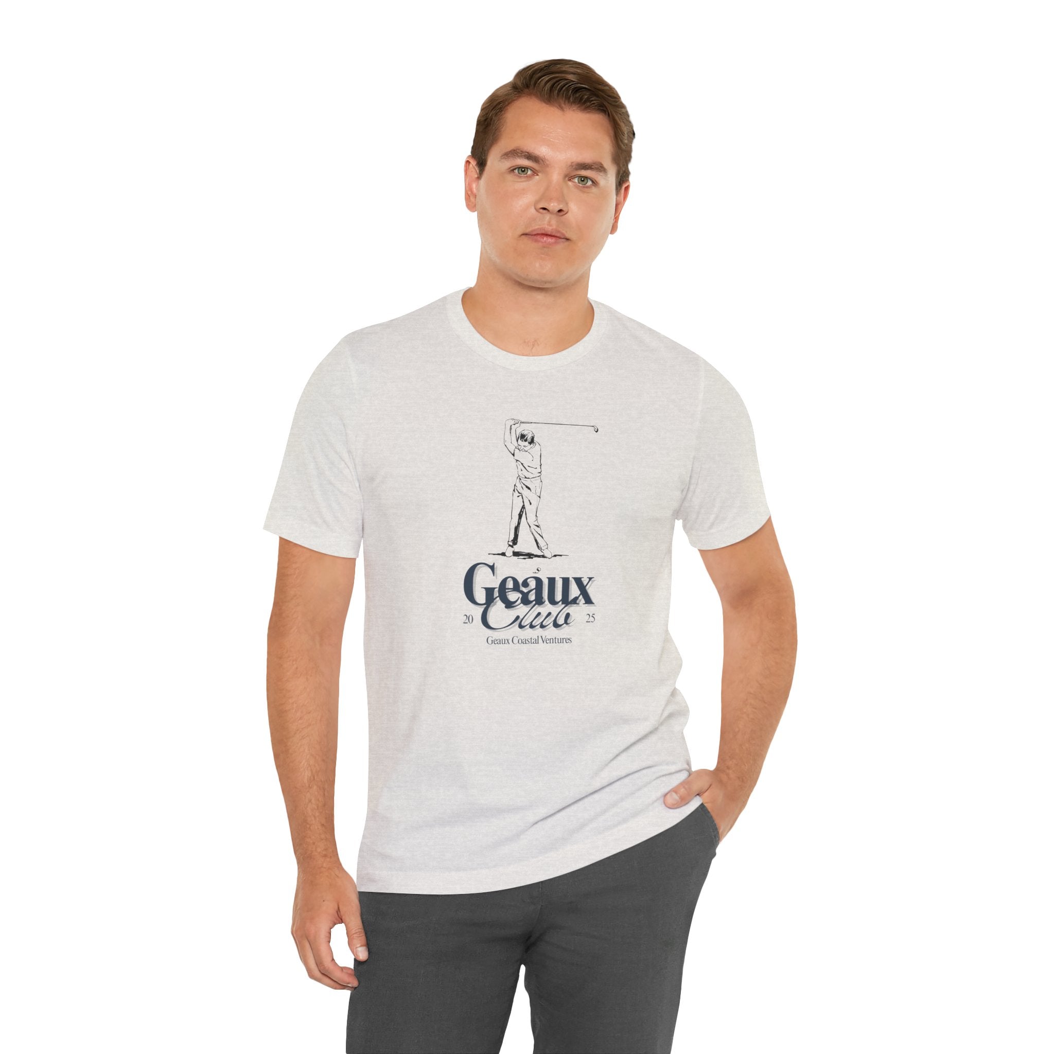 Men's Short Sleeve Tee - "Golf" "Geaux"