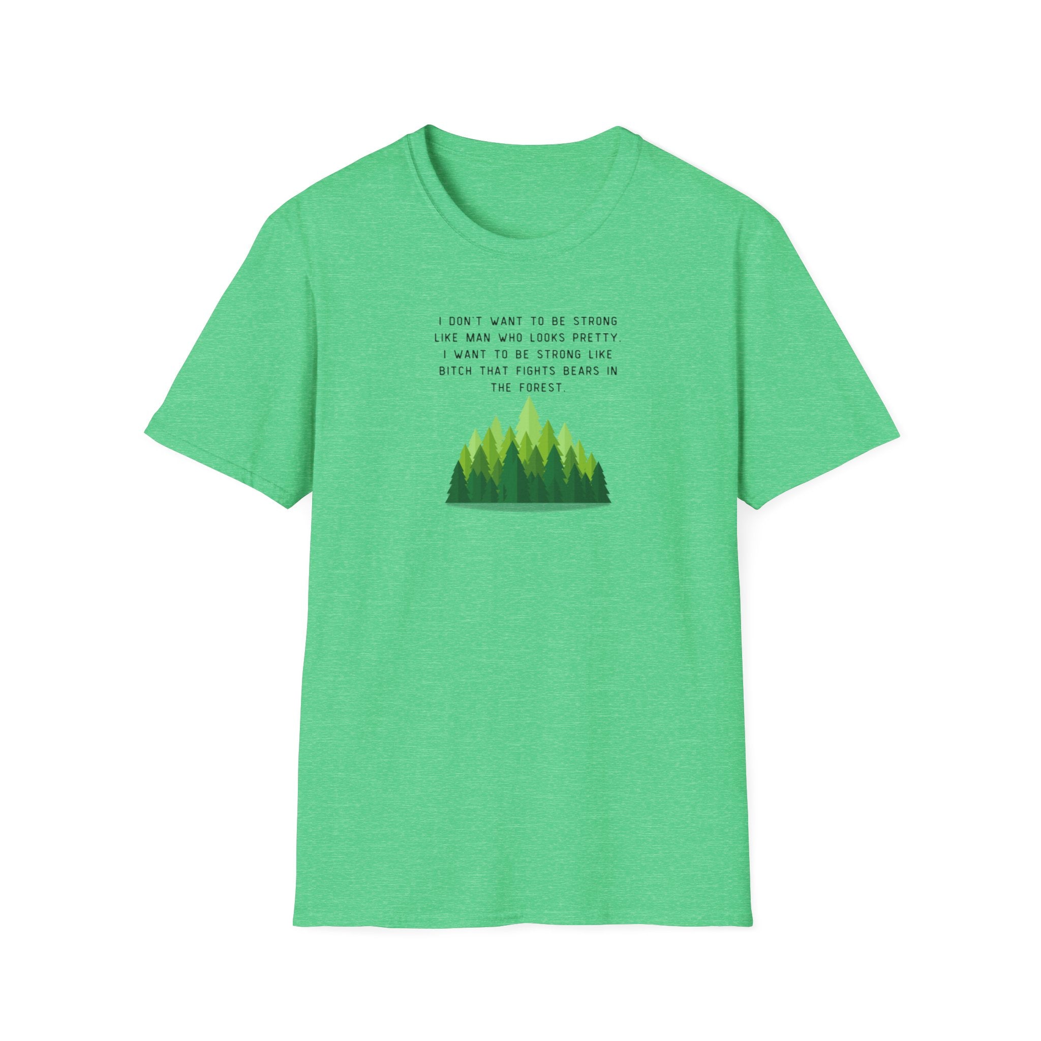 Women's Soft Relaxed Tee - Strong Women - bear