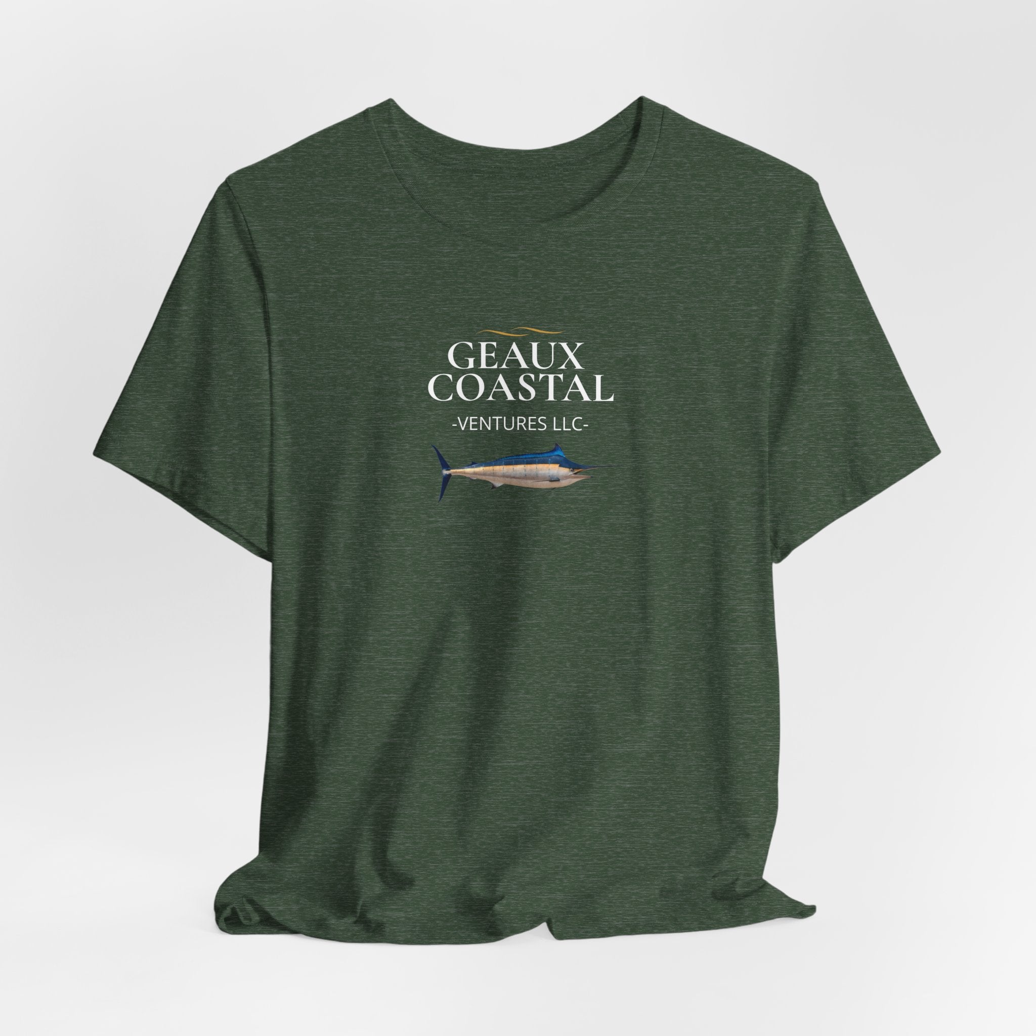 Men's Soft Relaxed Tee - Geaux Costal Marlin