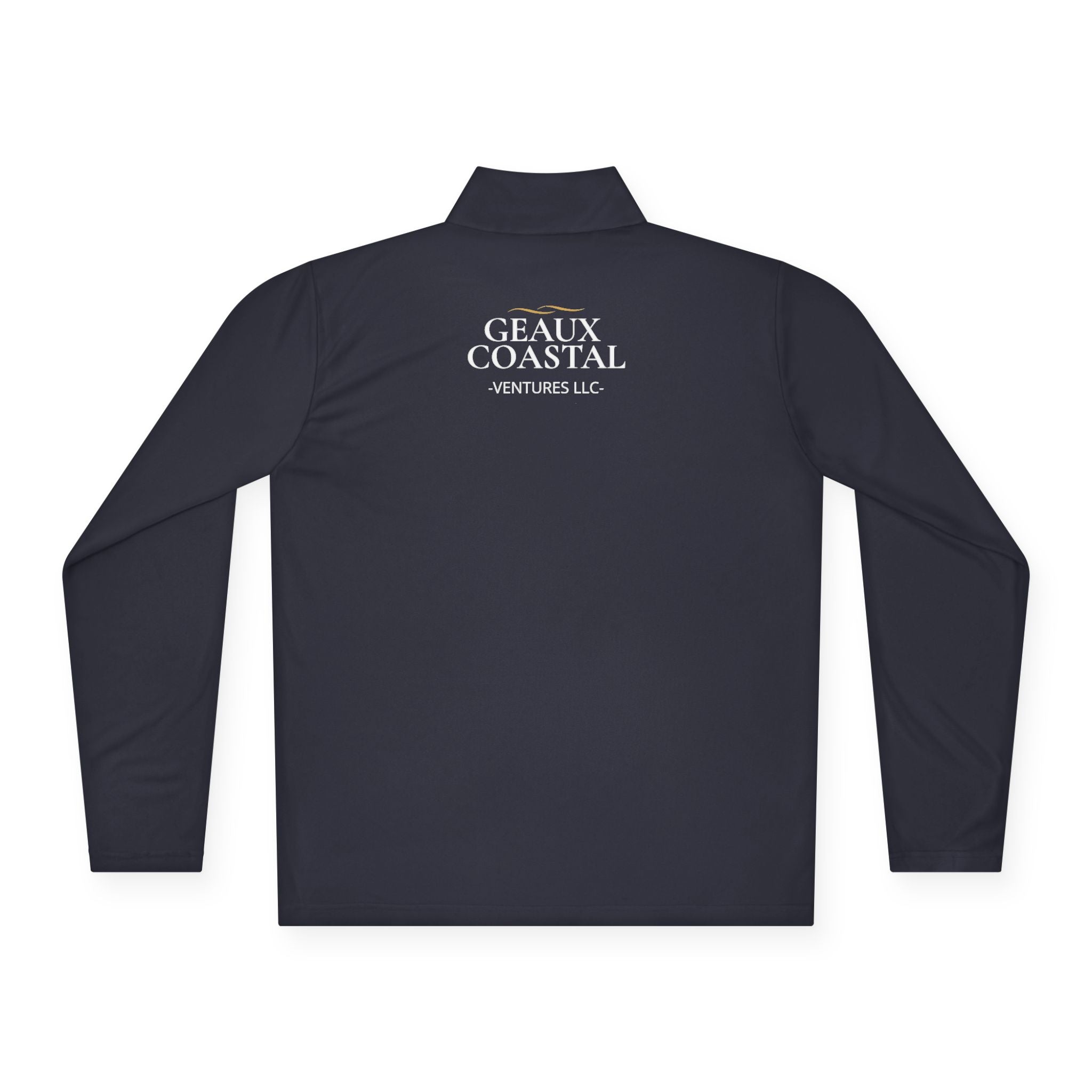 Fishing Quarter-Zip Pullover (Men & Women) -"Geaux Coastal" - Lightweight